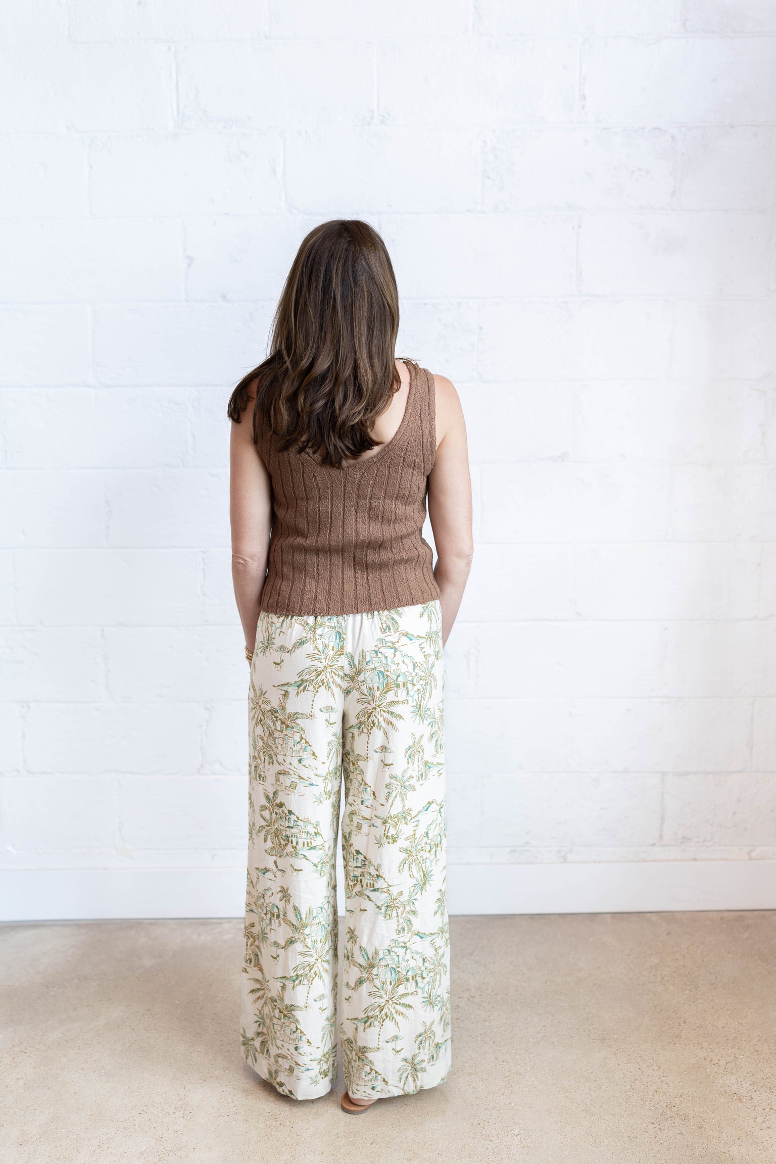 Overlook Tiki Tide Linen Pant
