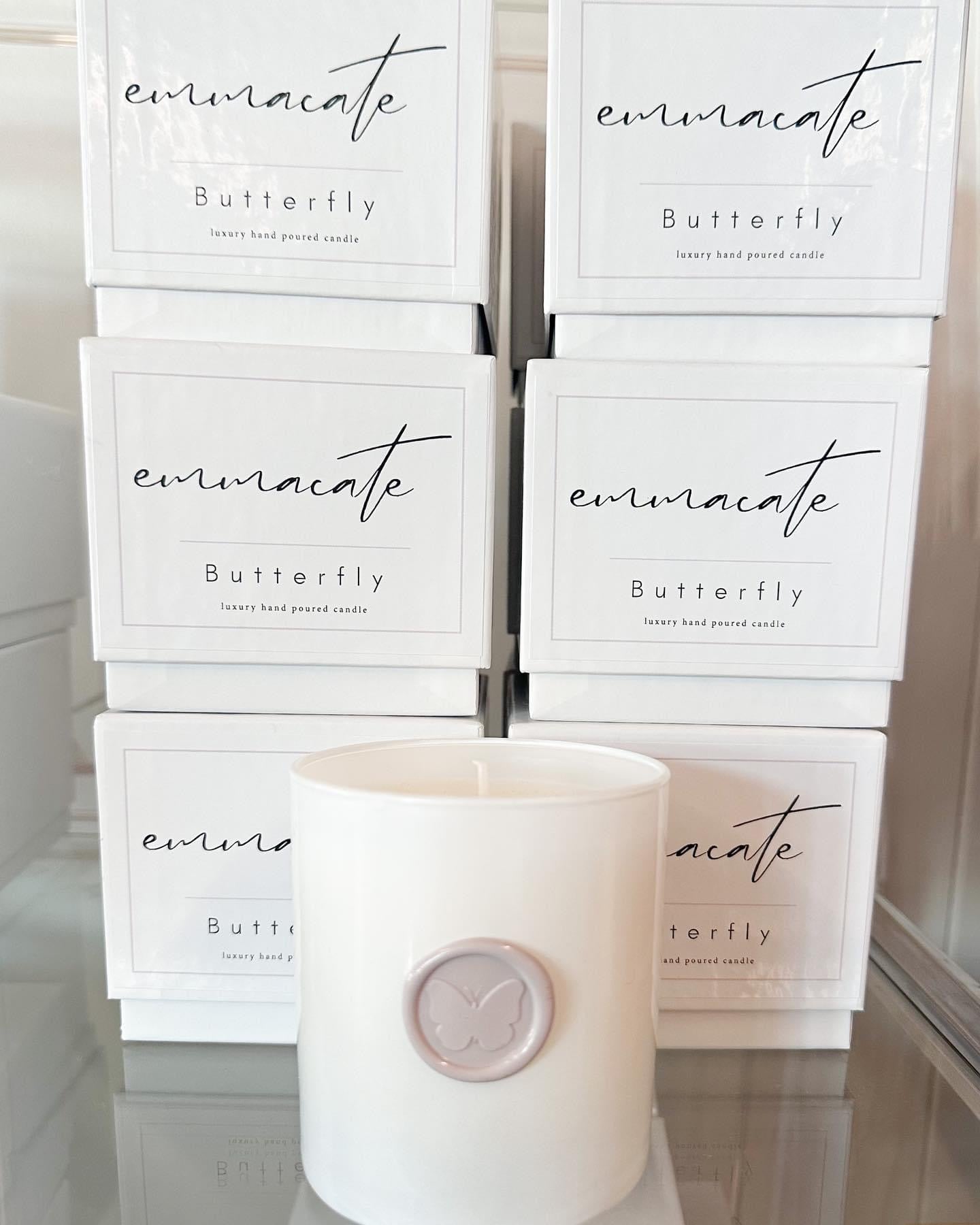 Butterfly Candle - Midnight
