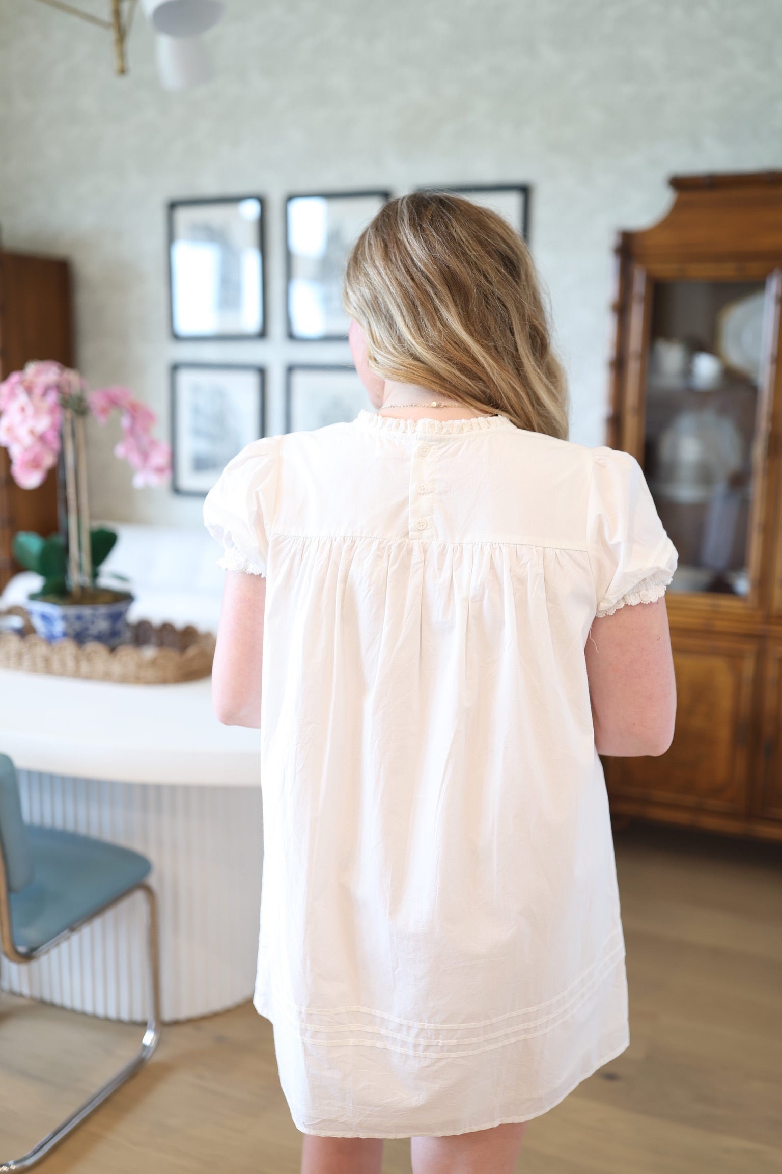 Ivory Eyelet Penny Dress