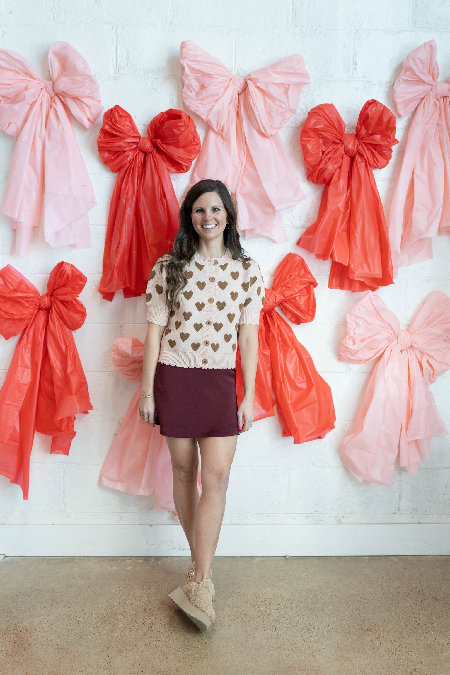 Blushing Heart Sweater