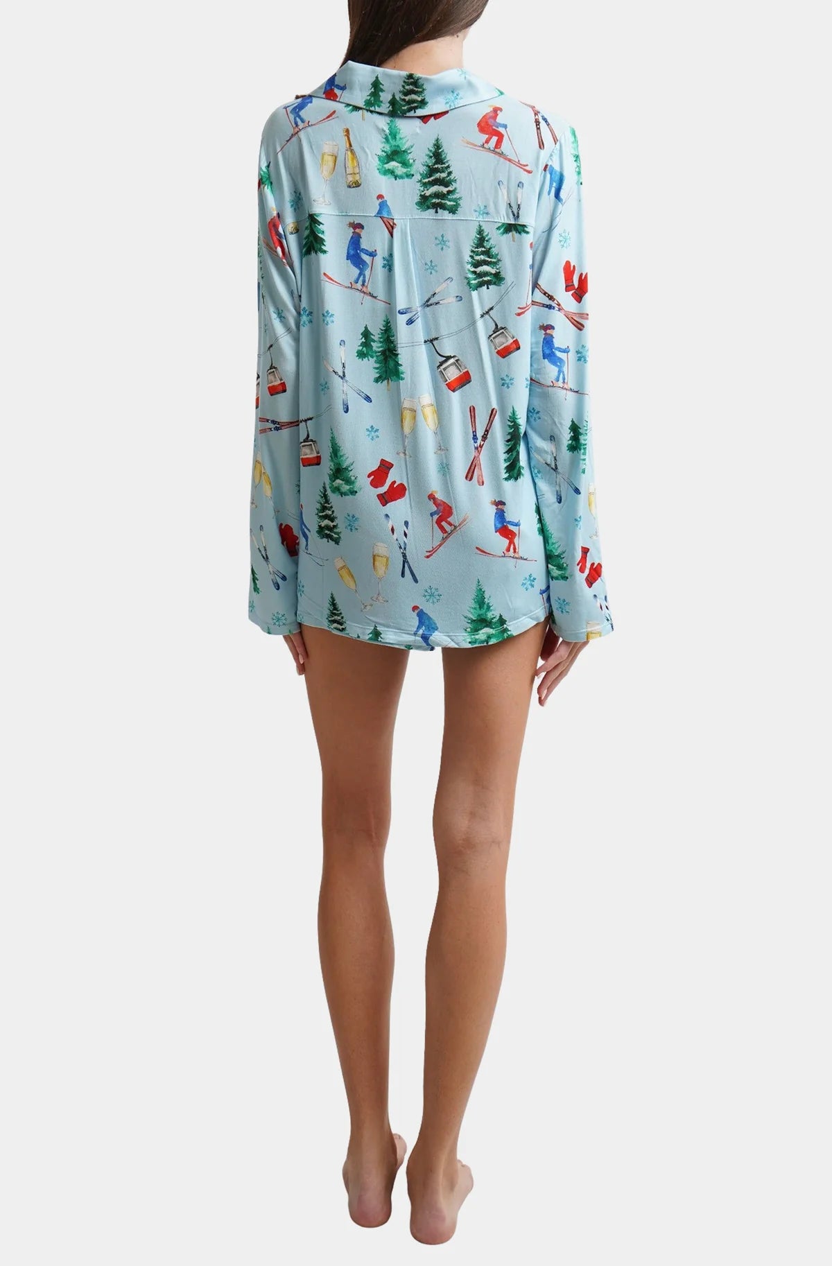 Slopes and Sips Jersey Pj Top