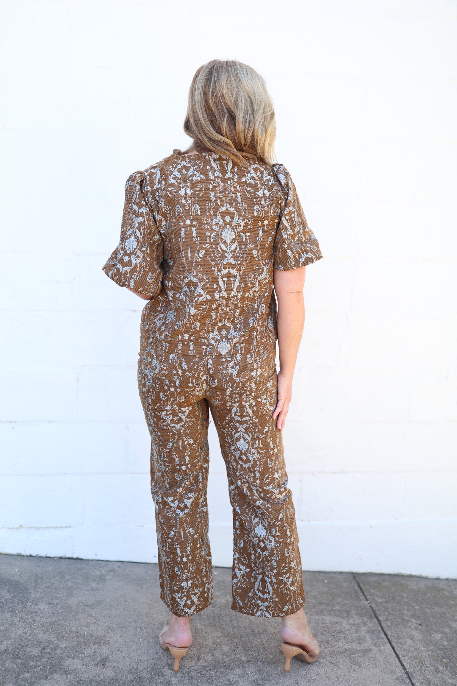 Julie Jacquard Pants