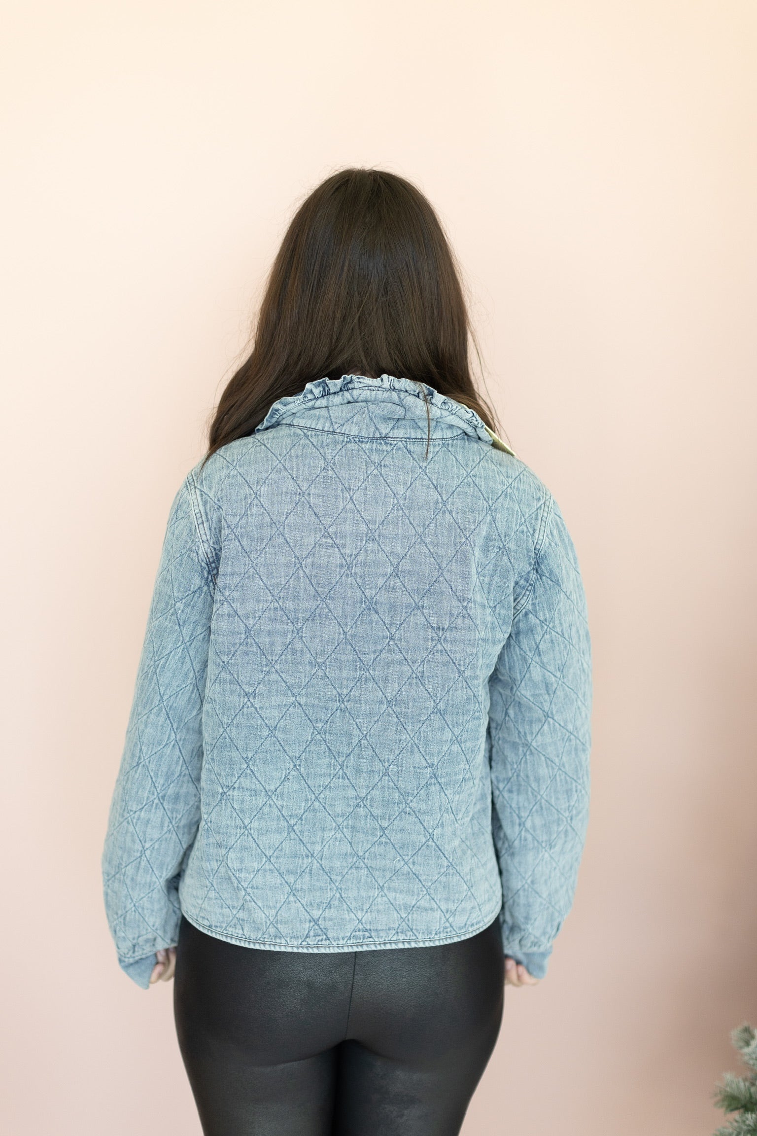 Denim Bow Jacket