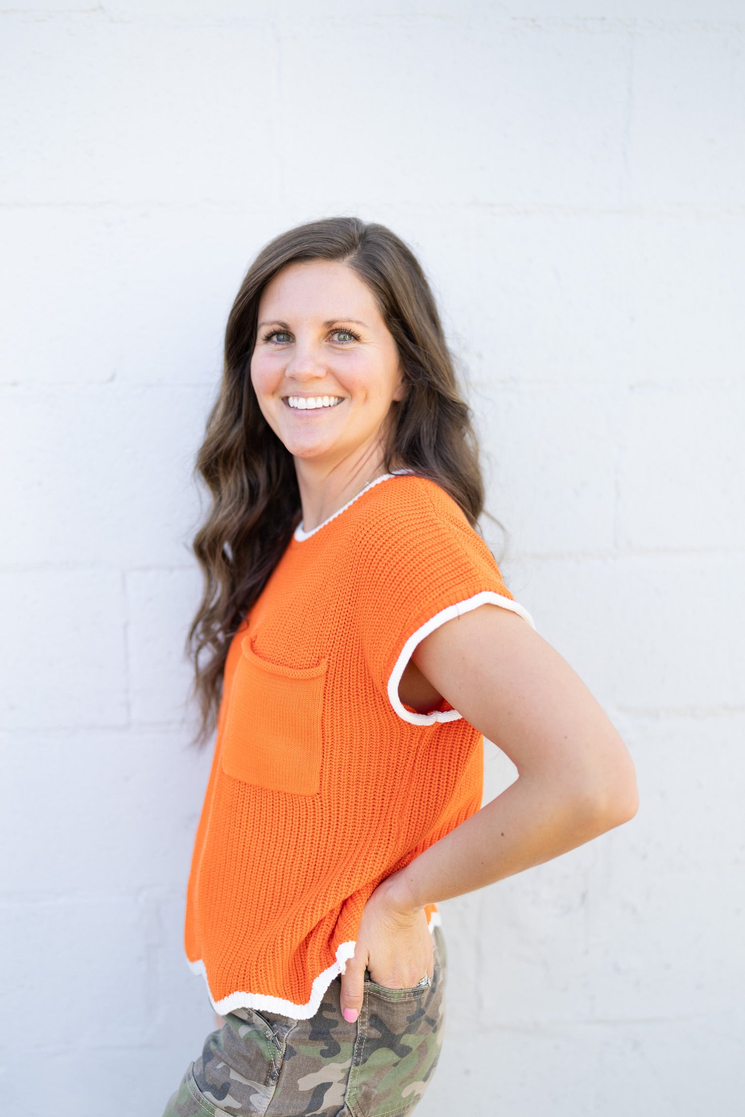 Orange Bearcat Sweater