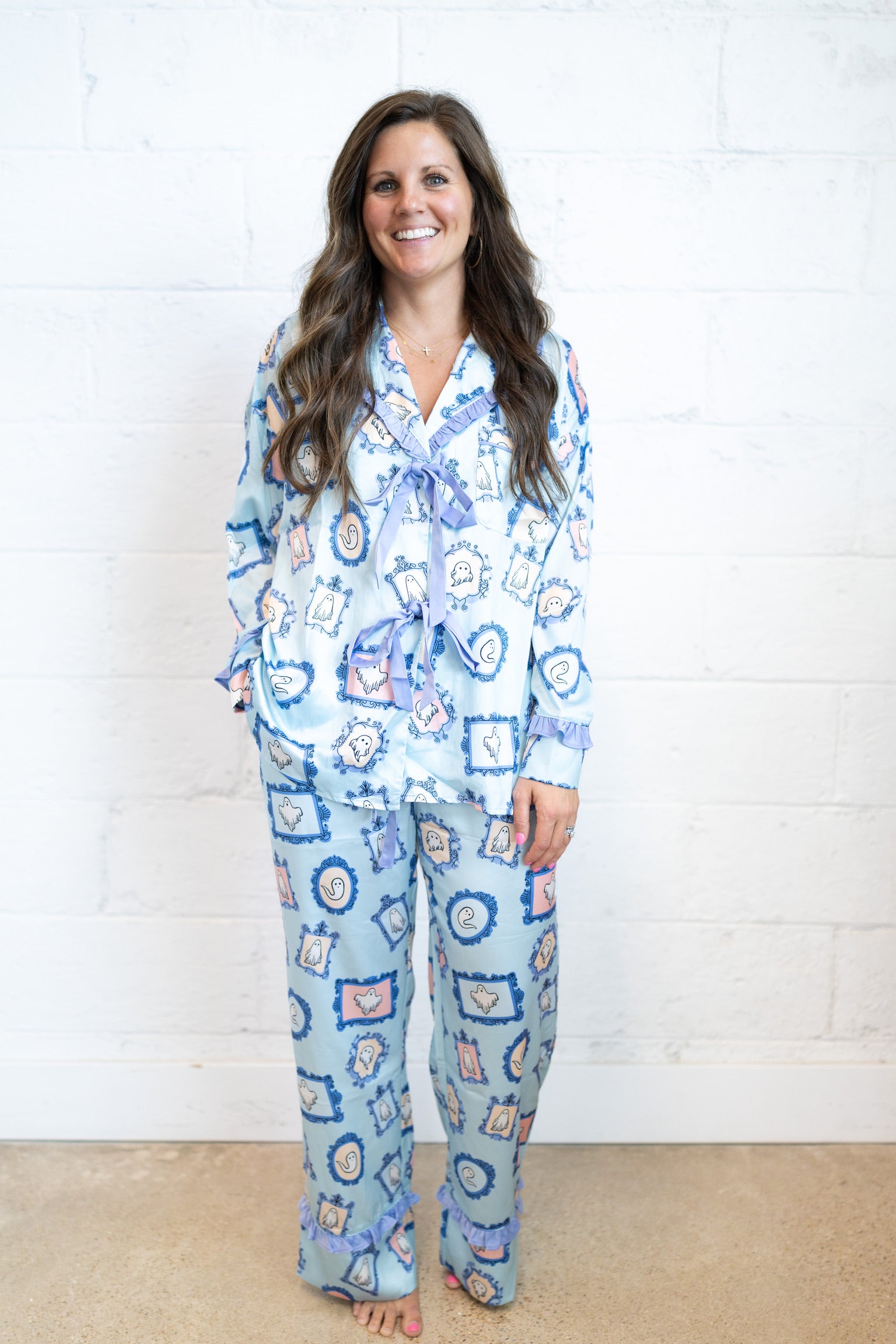 Spooky Ghost Pajama Pants