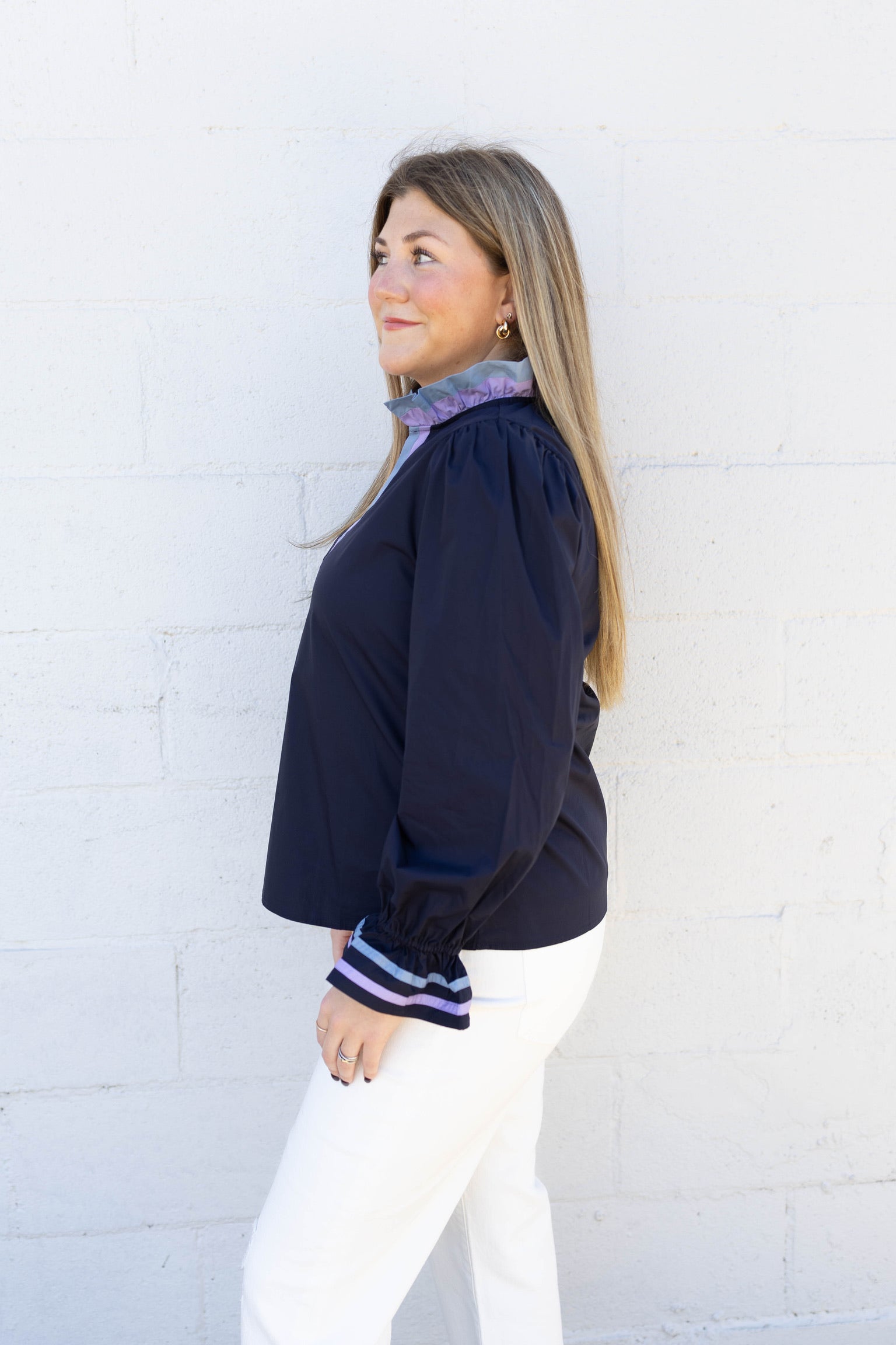 Rachel Ruffle Blouse