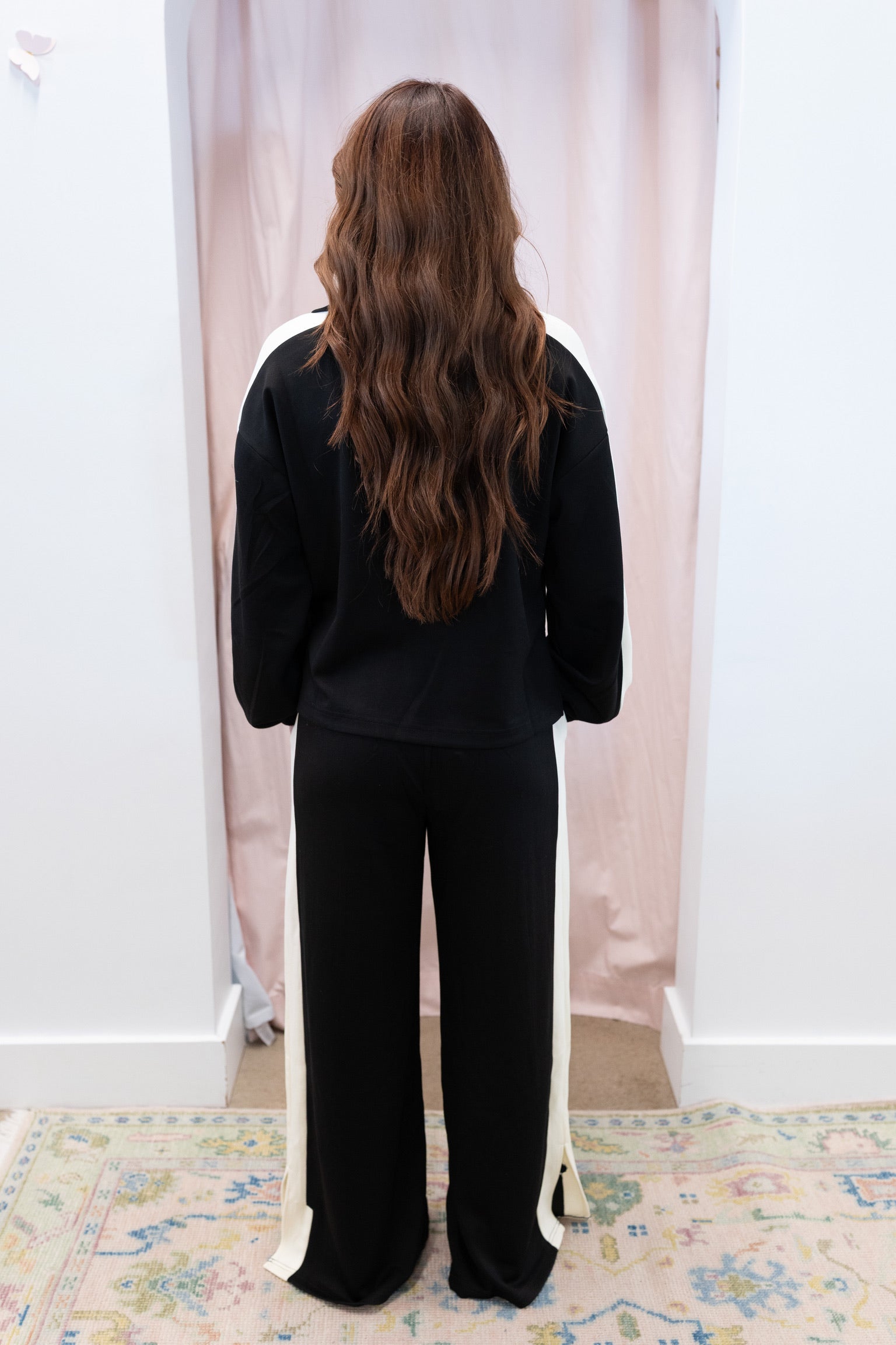 Scuba Striped Sweatshirt