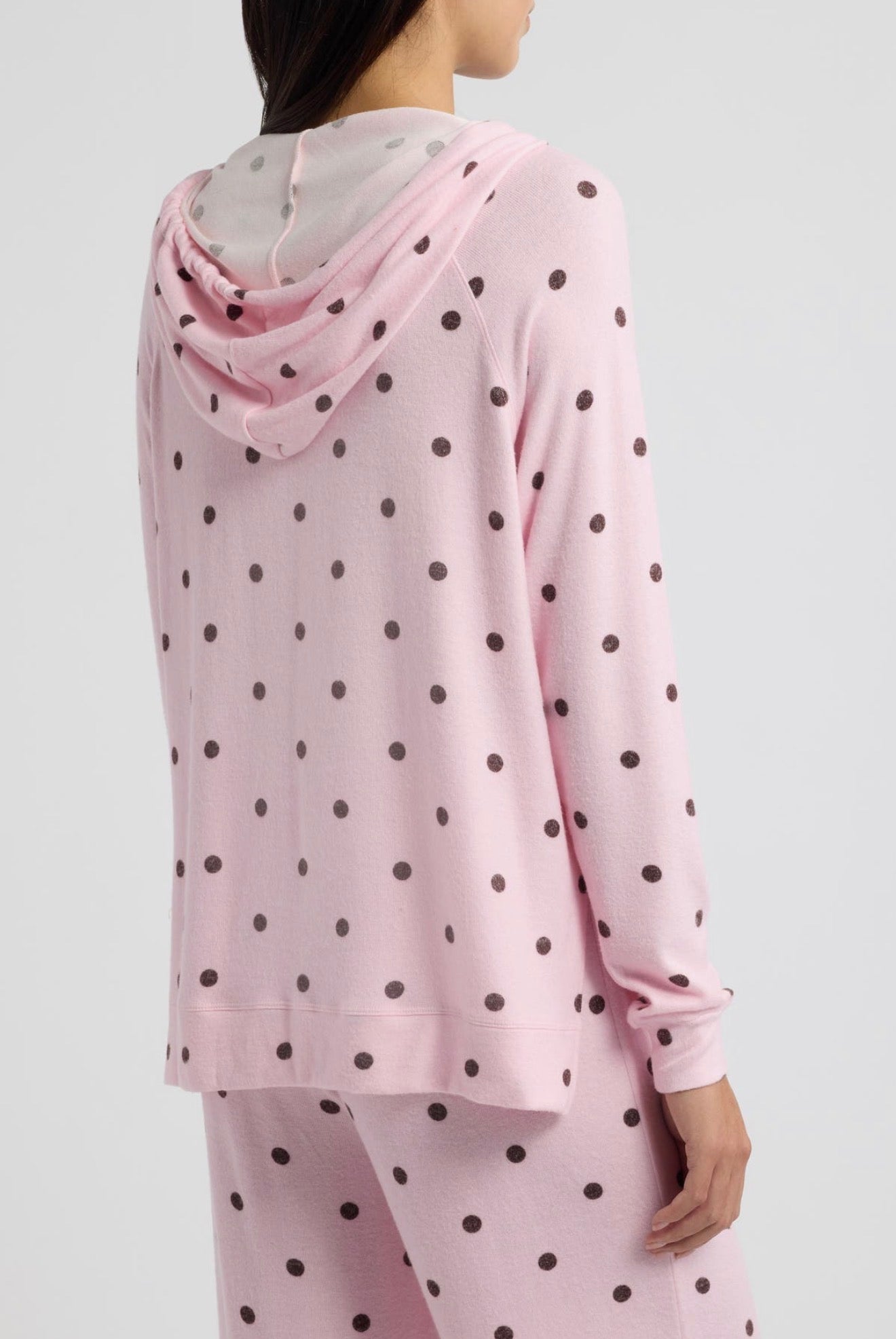 Ballet Pink Spotted Lucy Hoodie