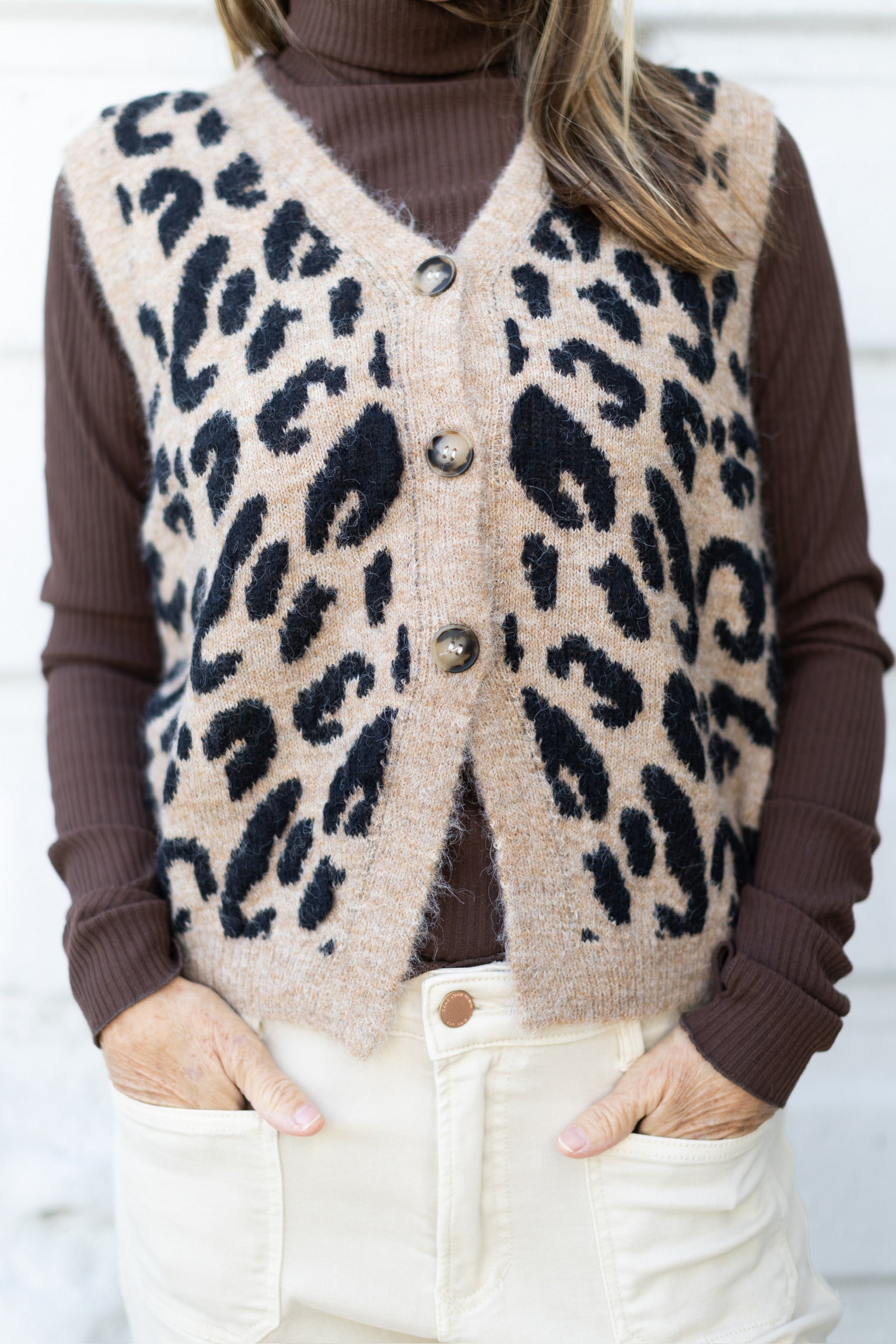 Leopard Vest