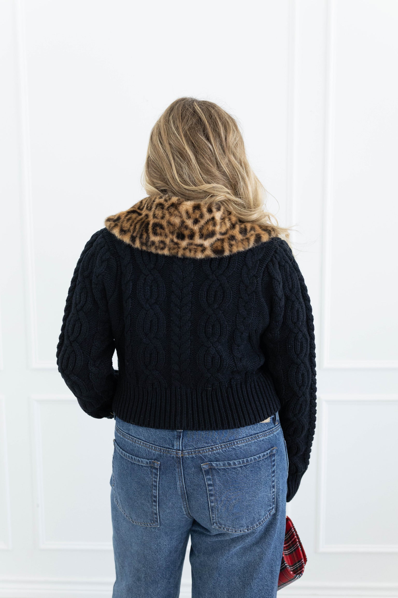 Selene Fur Cardigan