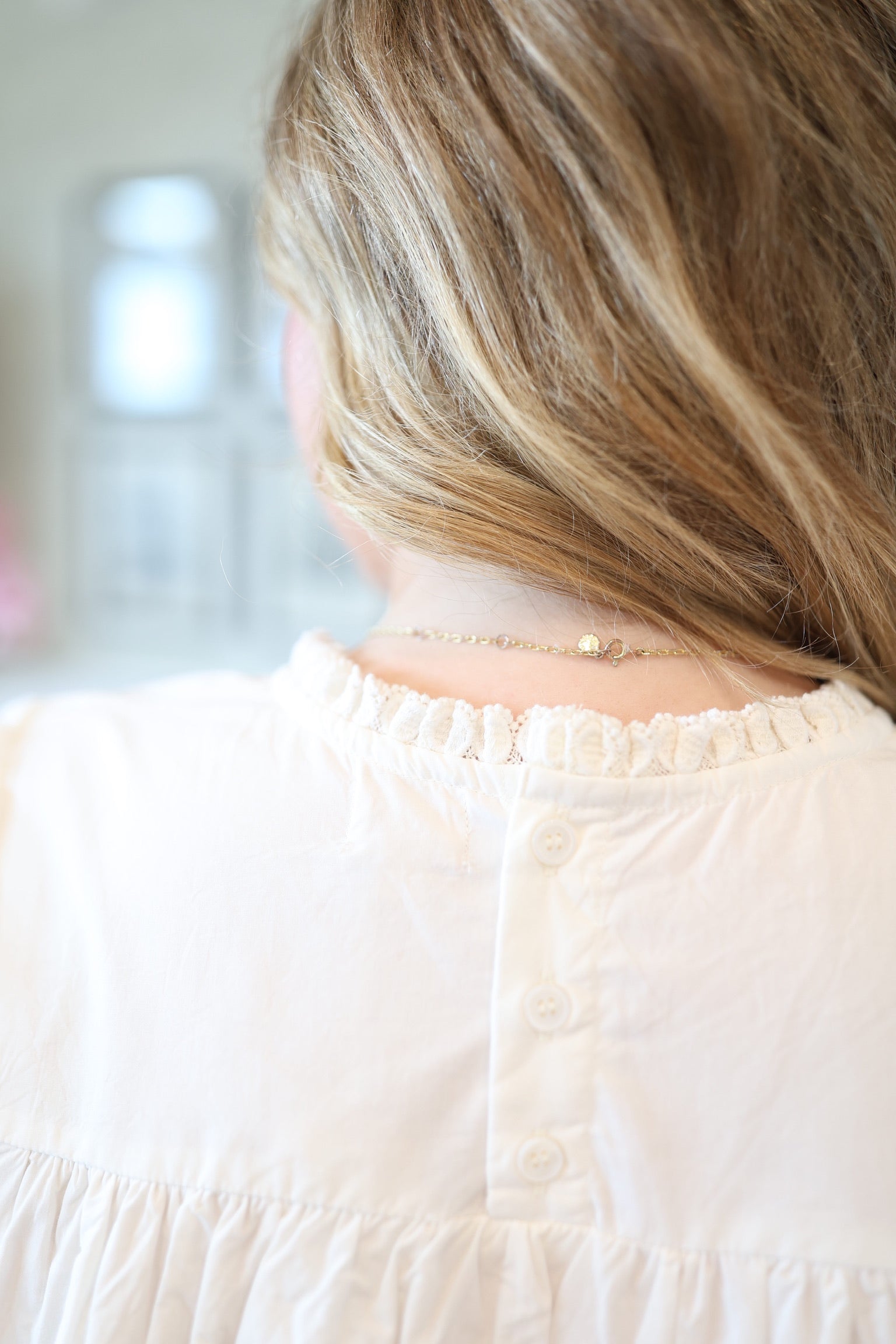 Ivory Eyelet Penny Dress