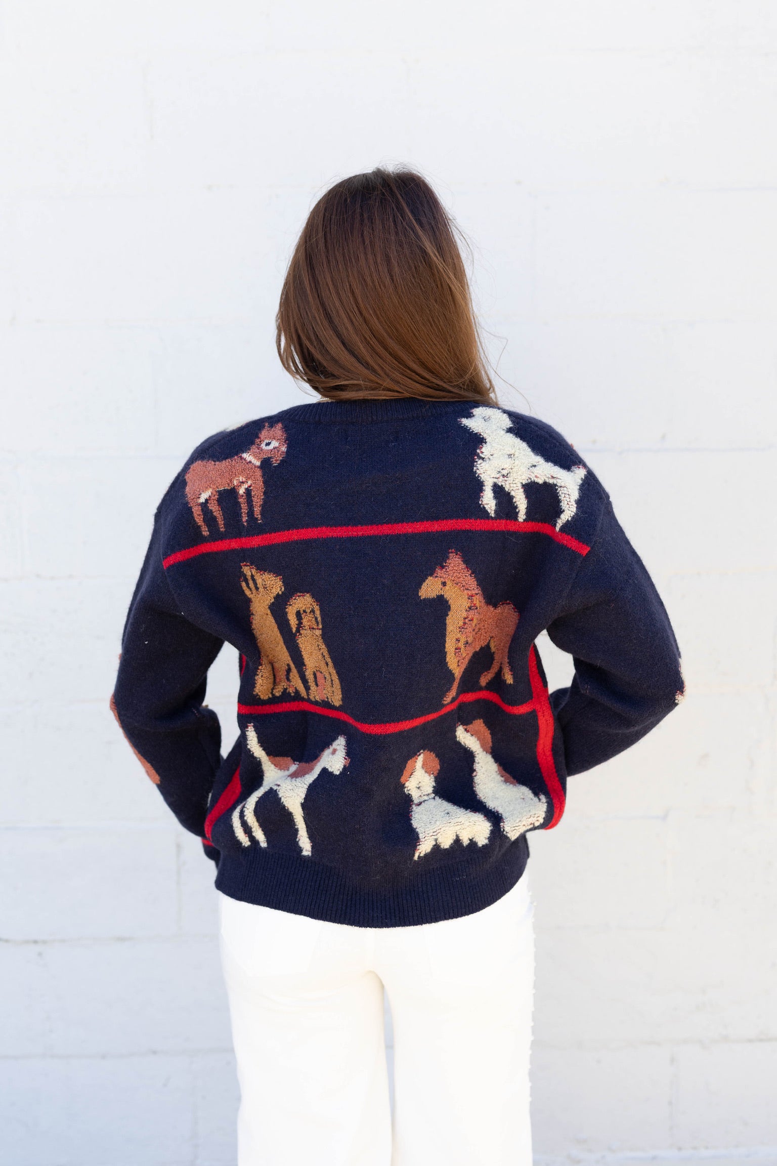 Puppy Love Bow Sweater