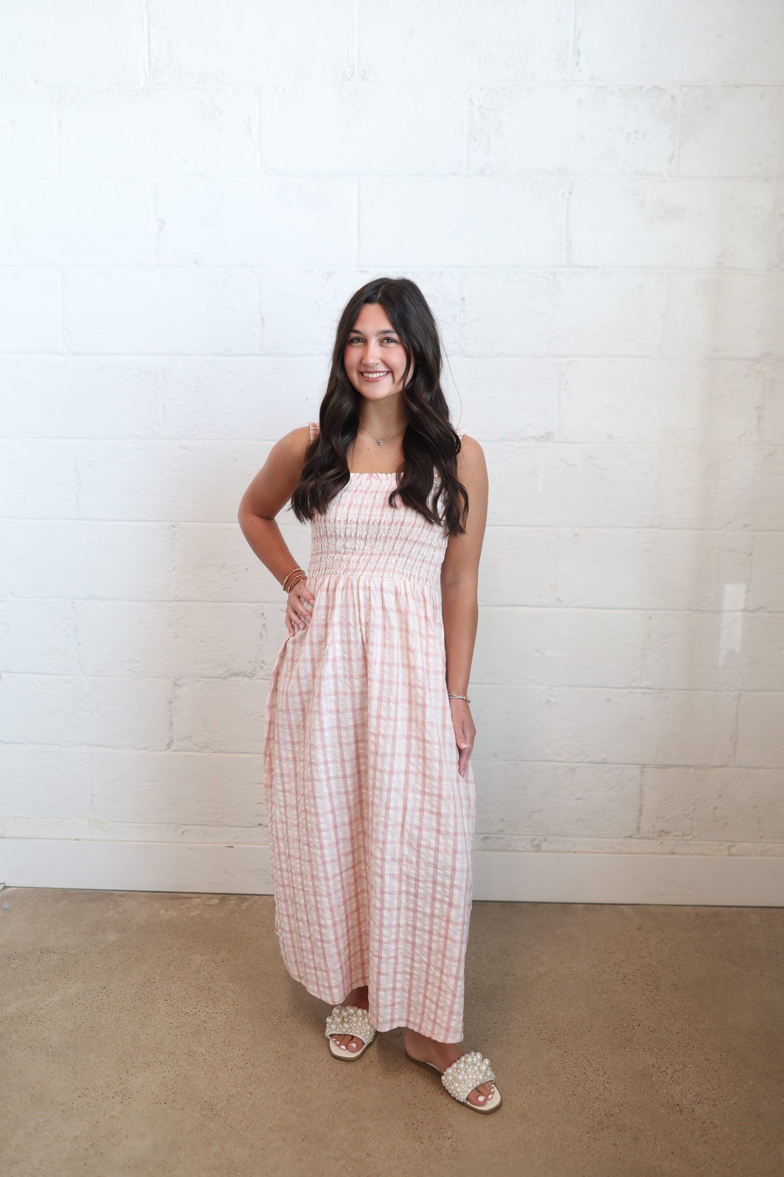 Gigi Gingham Dress