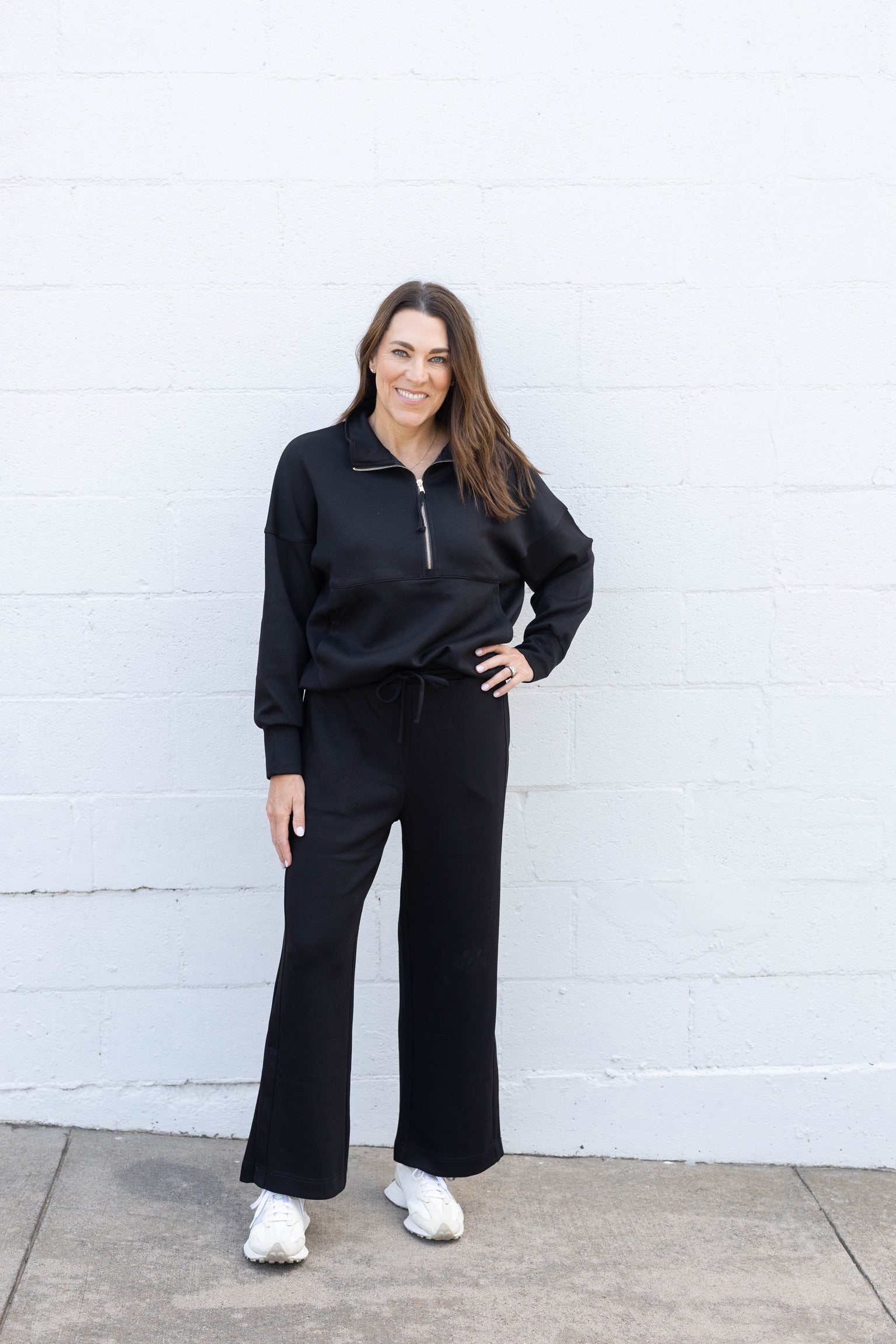 Black Butter Wide Leg Pants