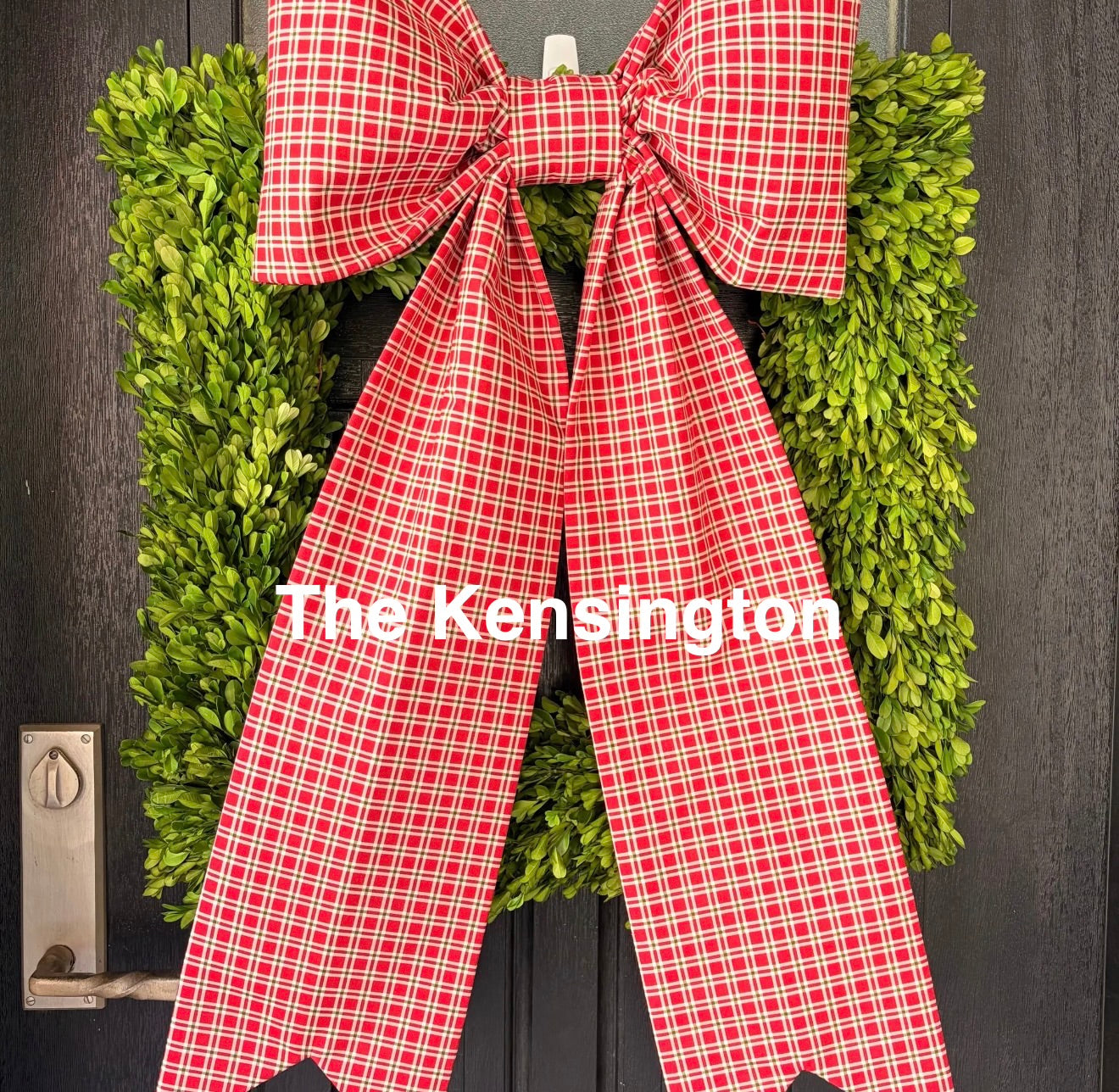 Oversized Front Door Bow