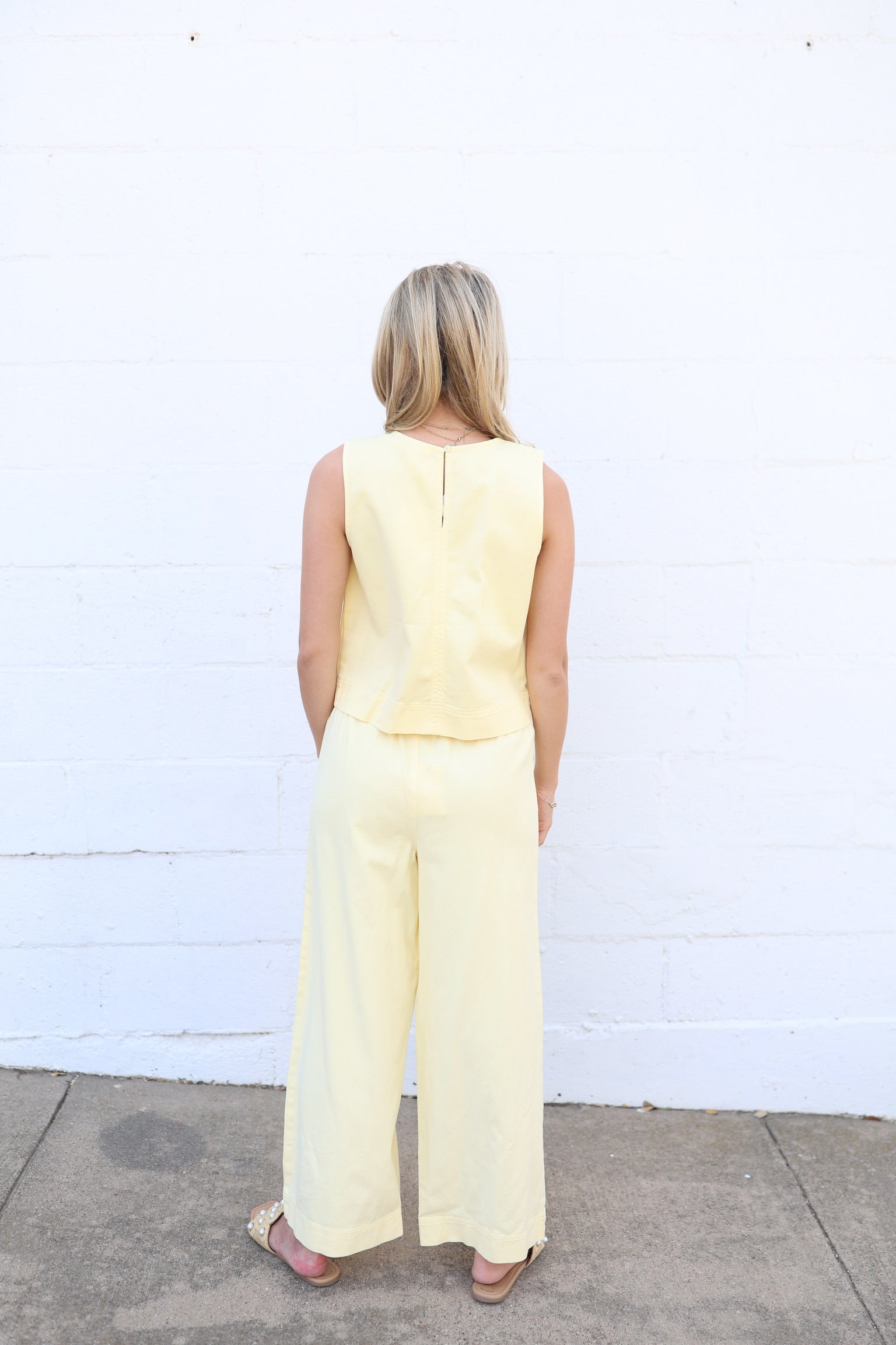 Yellow Daycation Pant