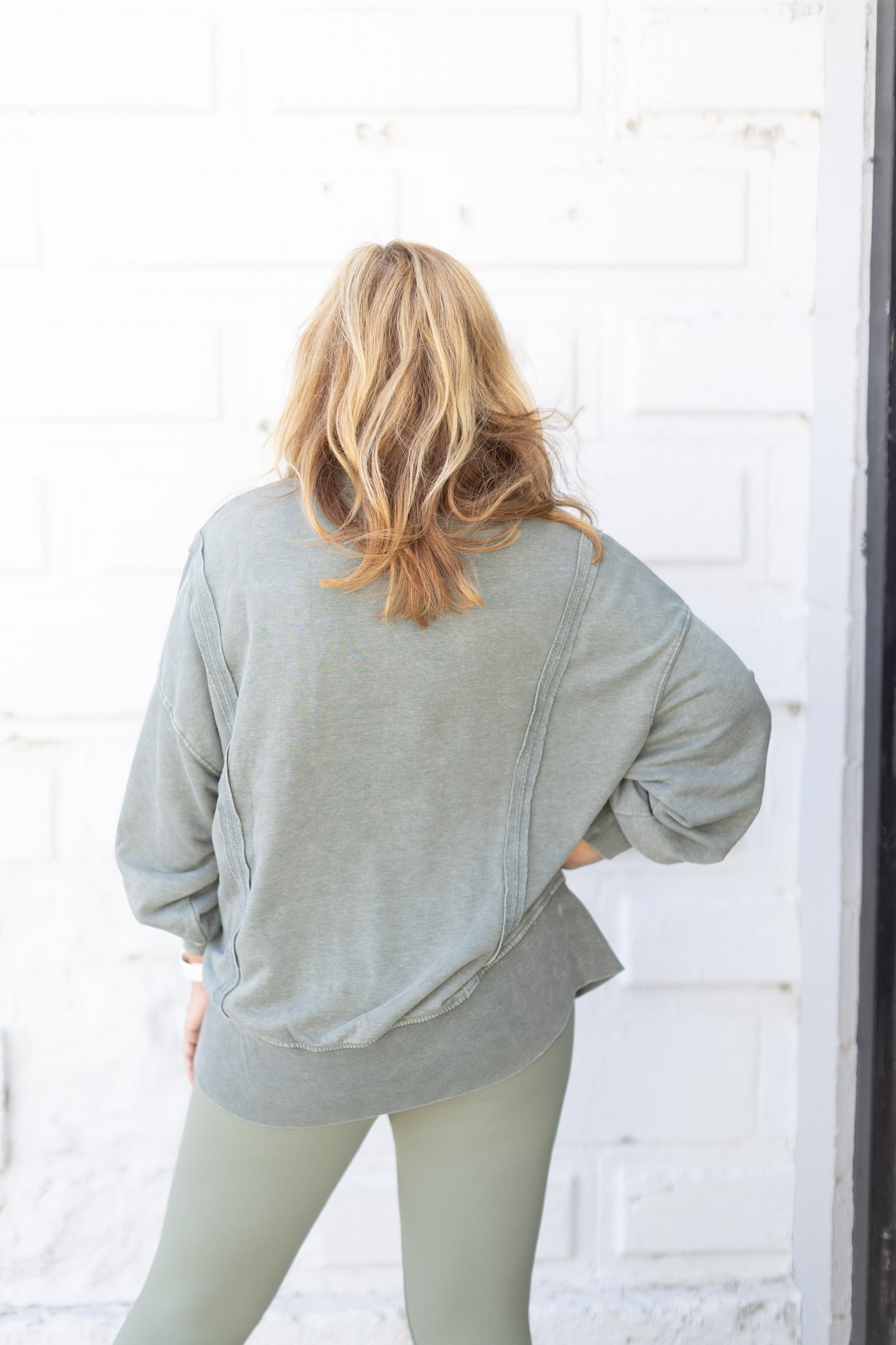 Olive Green Sweatshirt