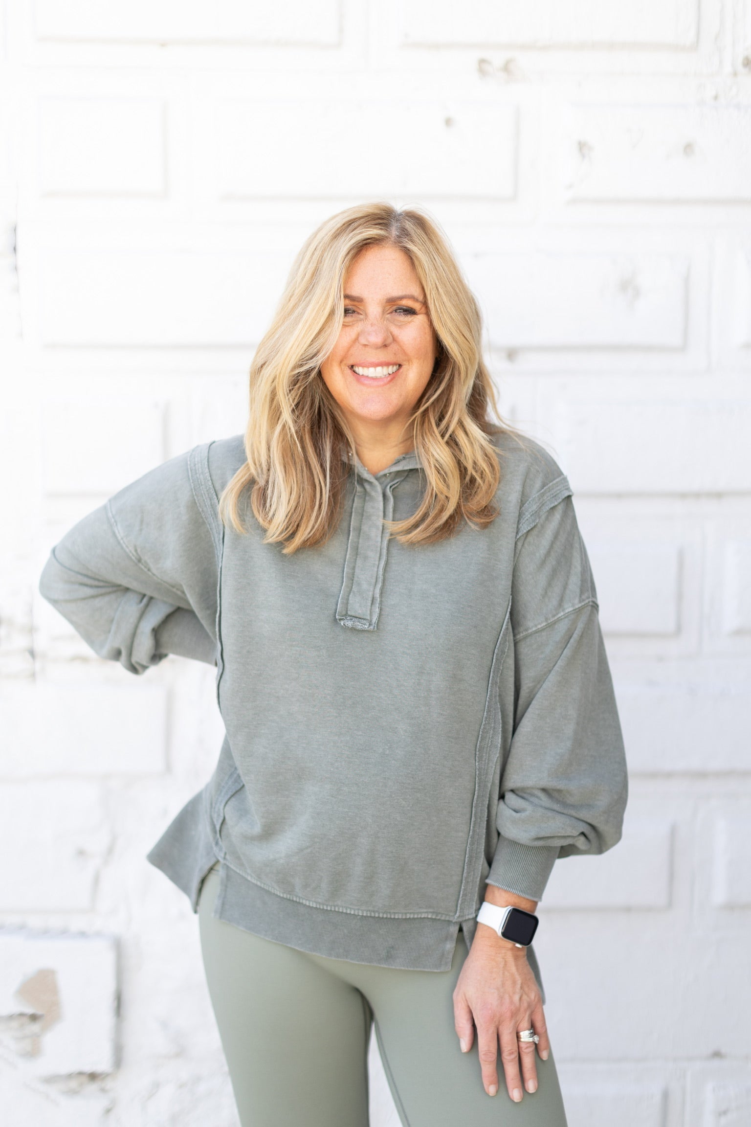 Olive Green Sweatshirt