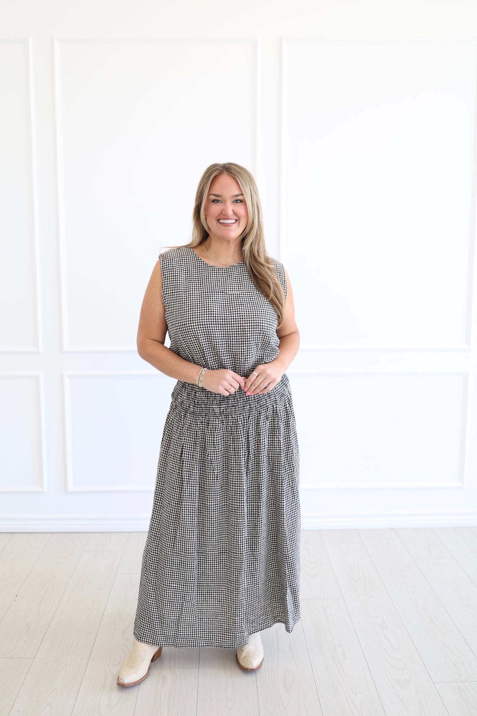 Merit Gingham Top