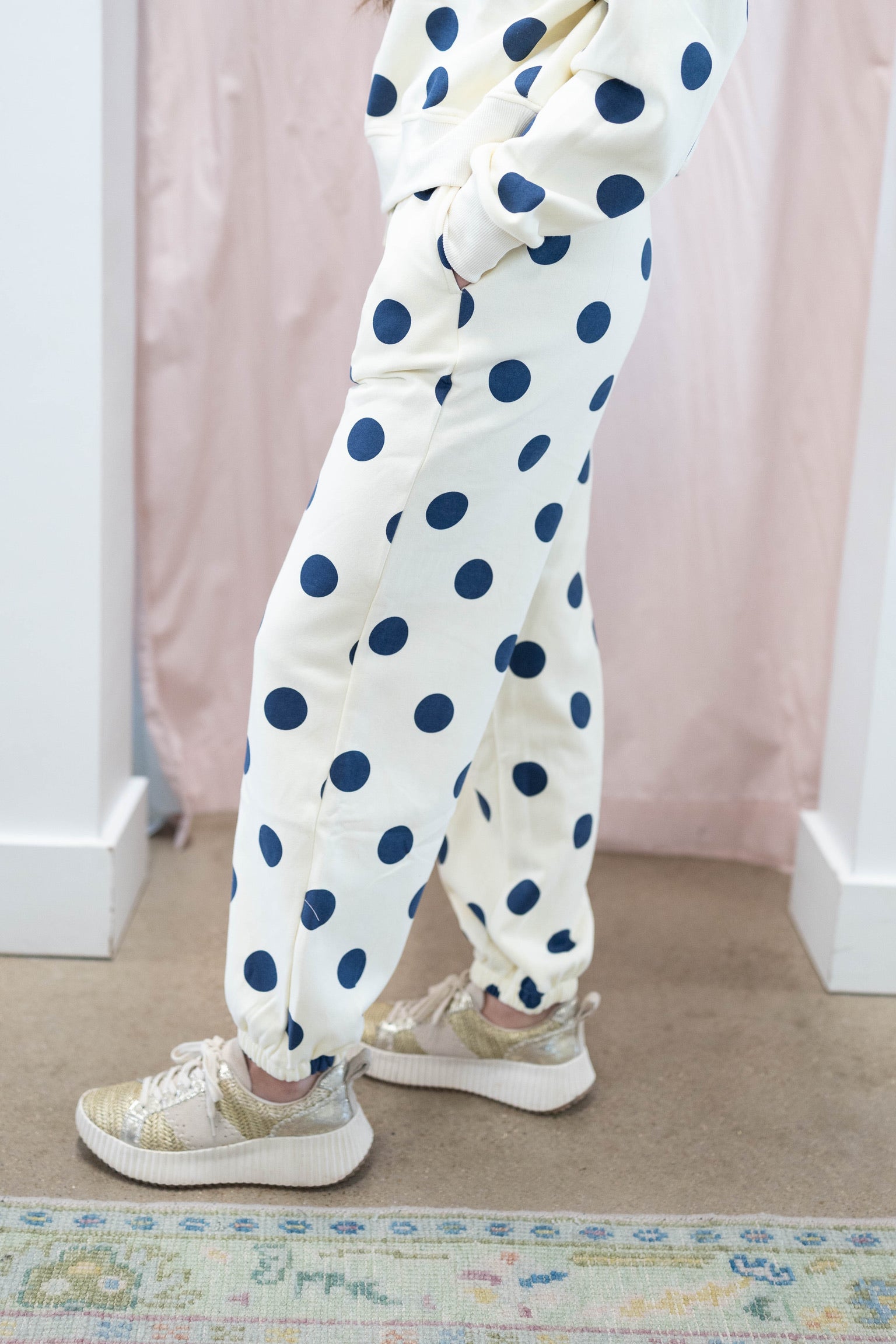 Polka Dot Sweatpants