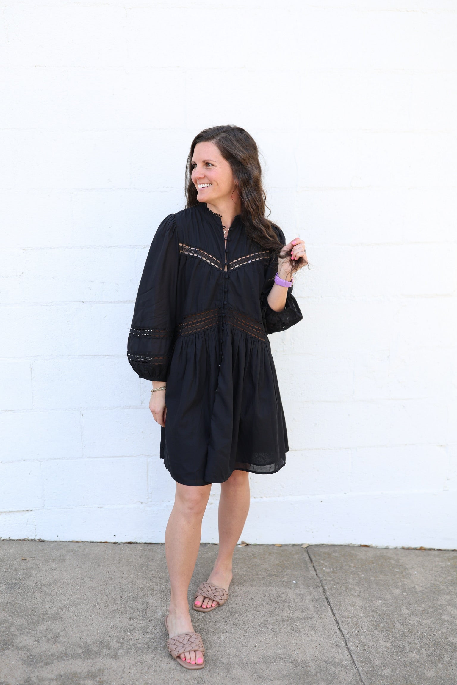 Anna Belle Black Dress