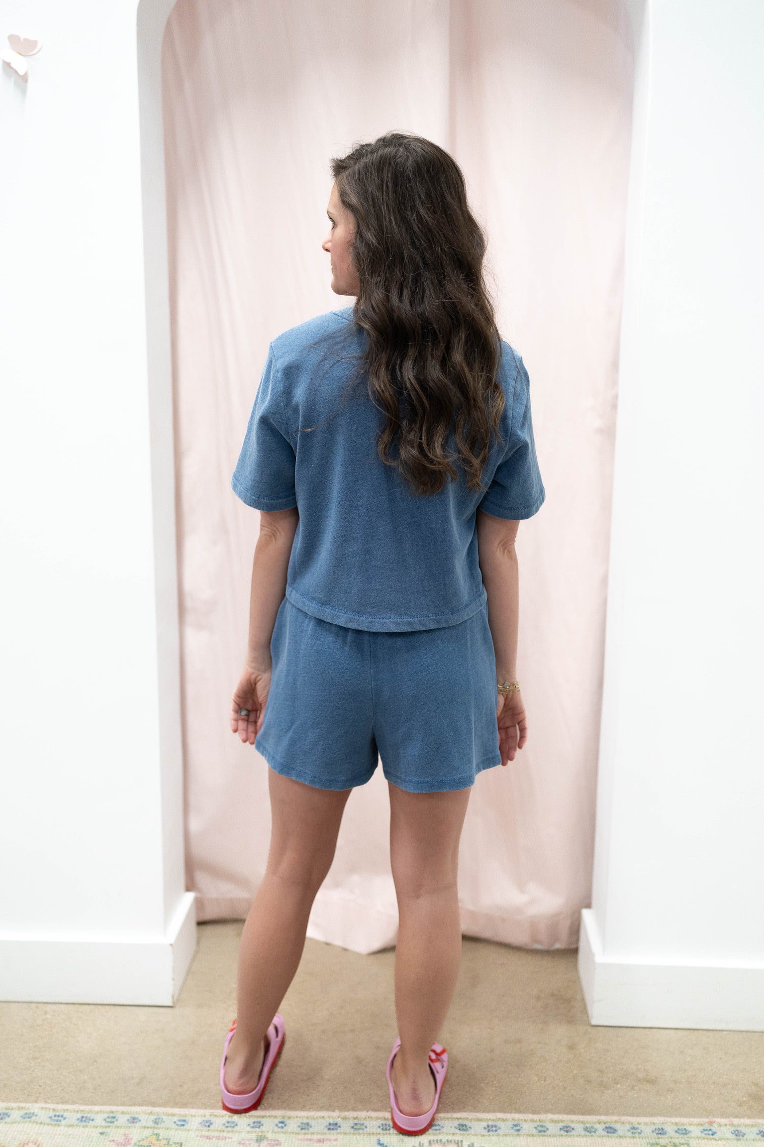 Hunter Knit Denim Short