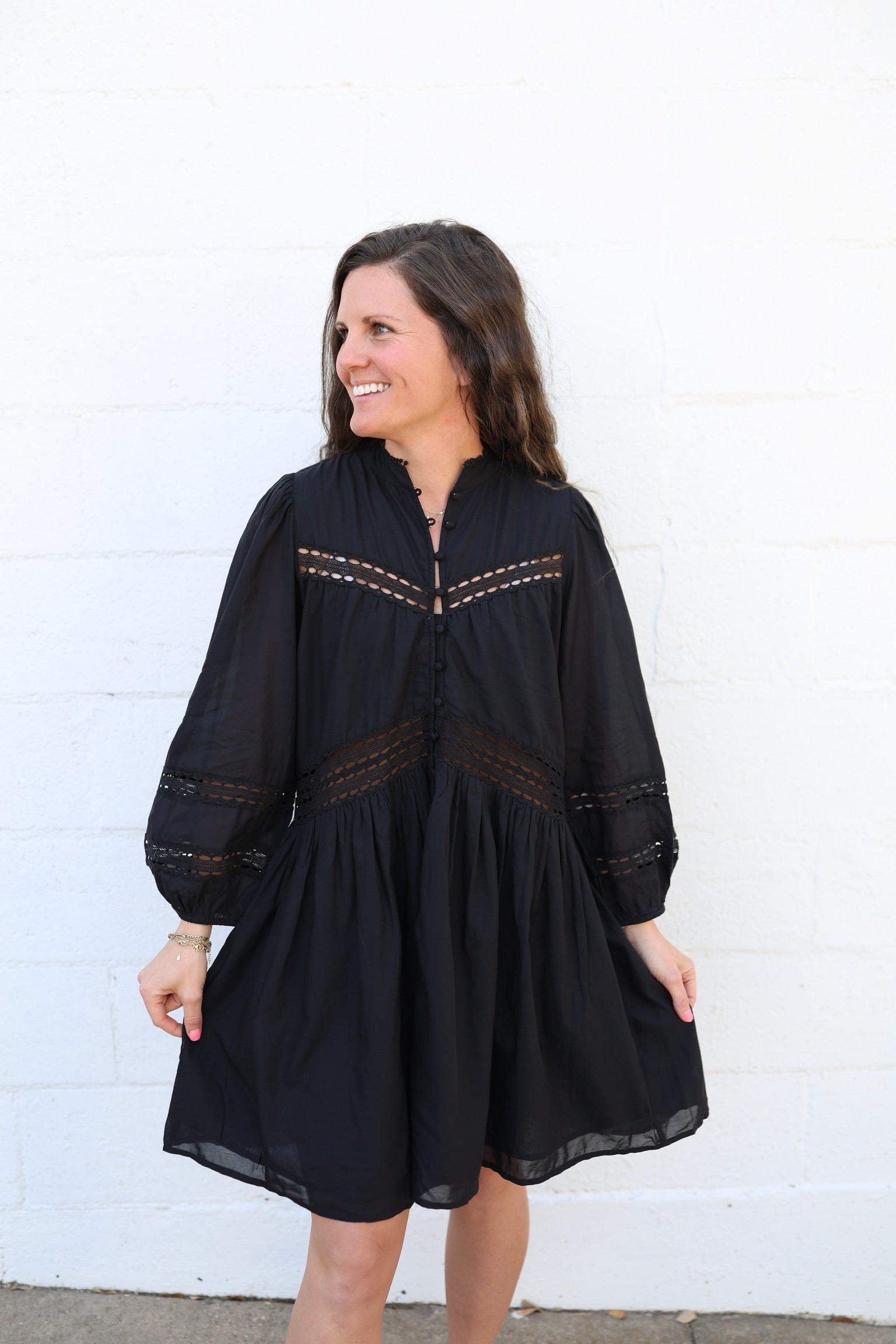 Anna Belle Black Dress