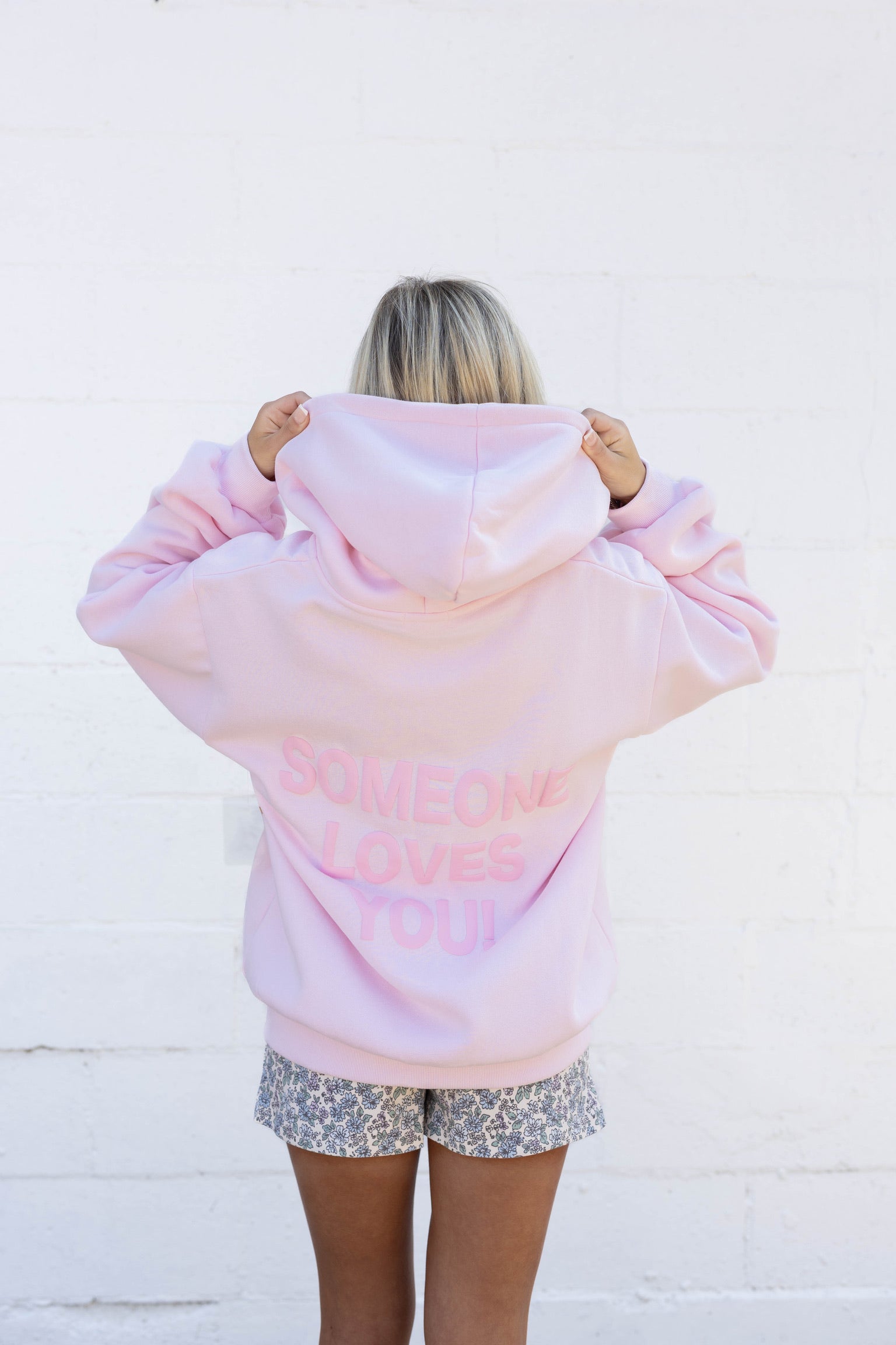 Someone Loves You Zip Up Hoodie