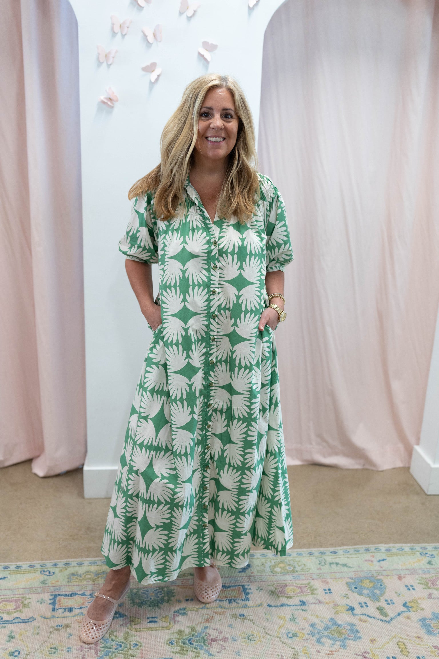 Viridian Tile Oasis Dress