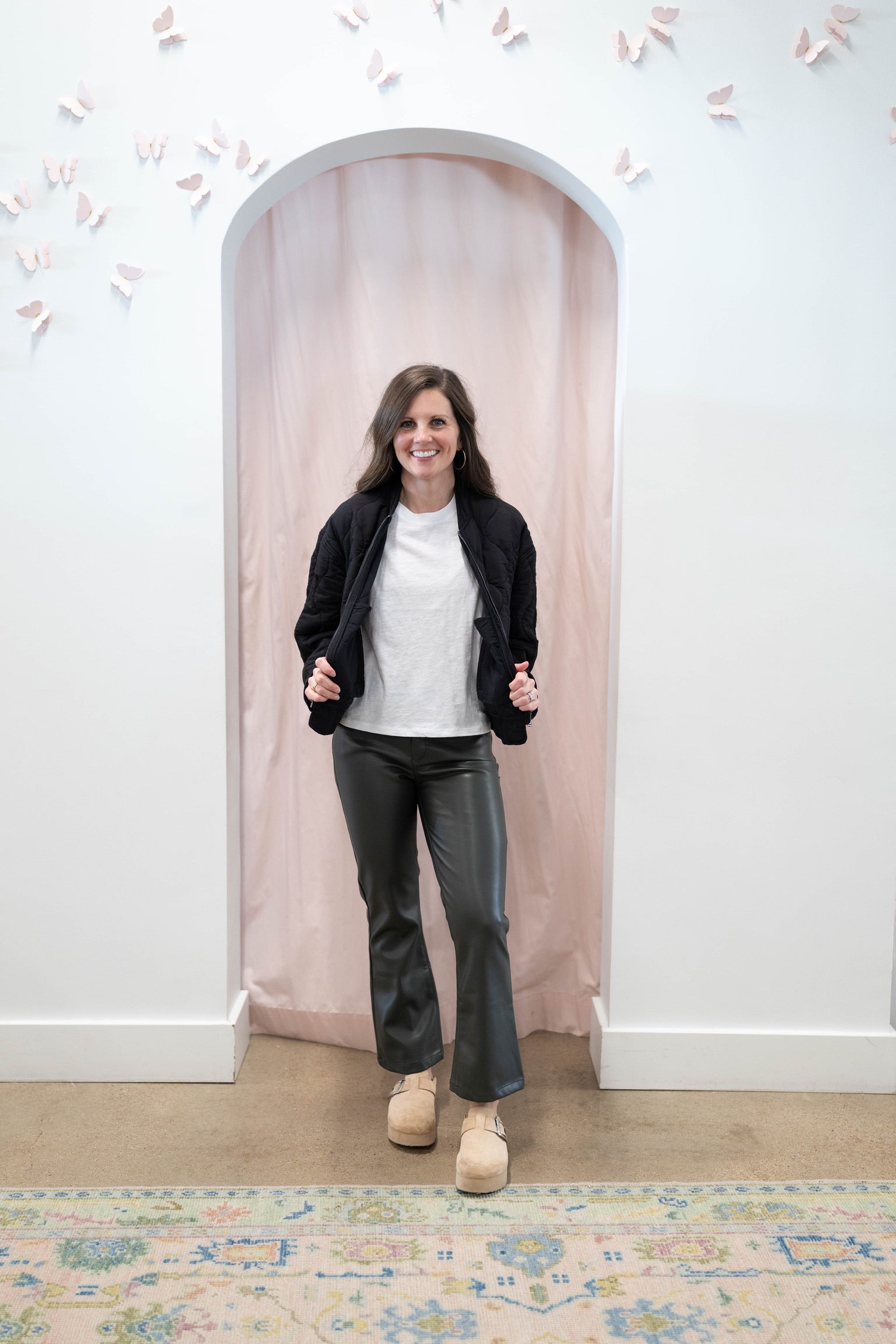 Maverick Quilted Jacket, Black