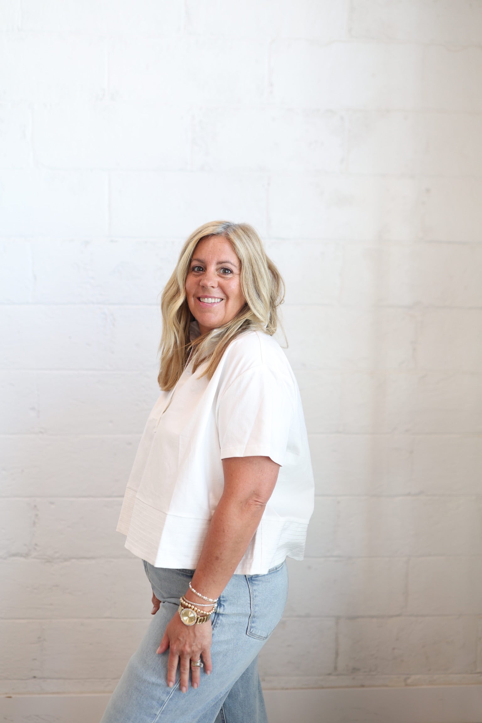 Ingrid Ivory Blouse