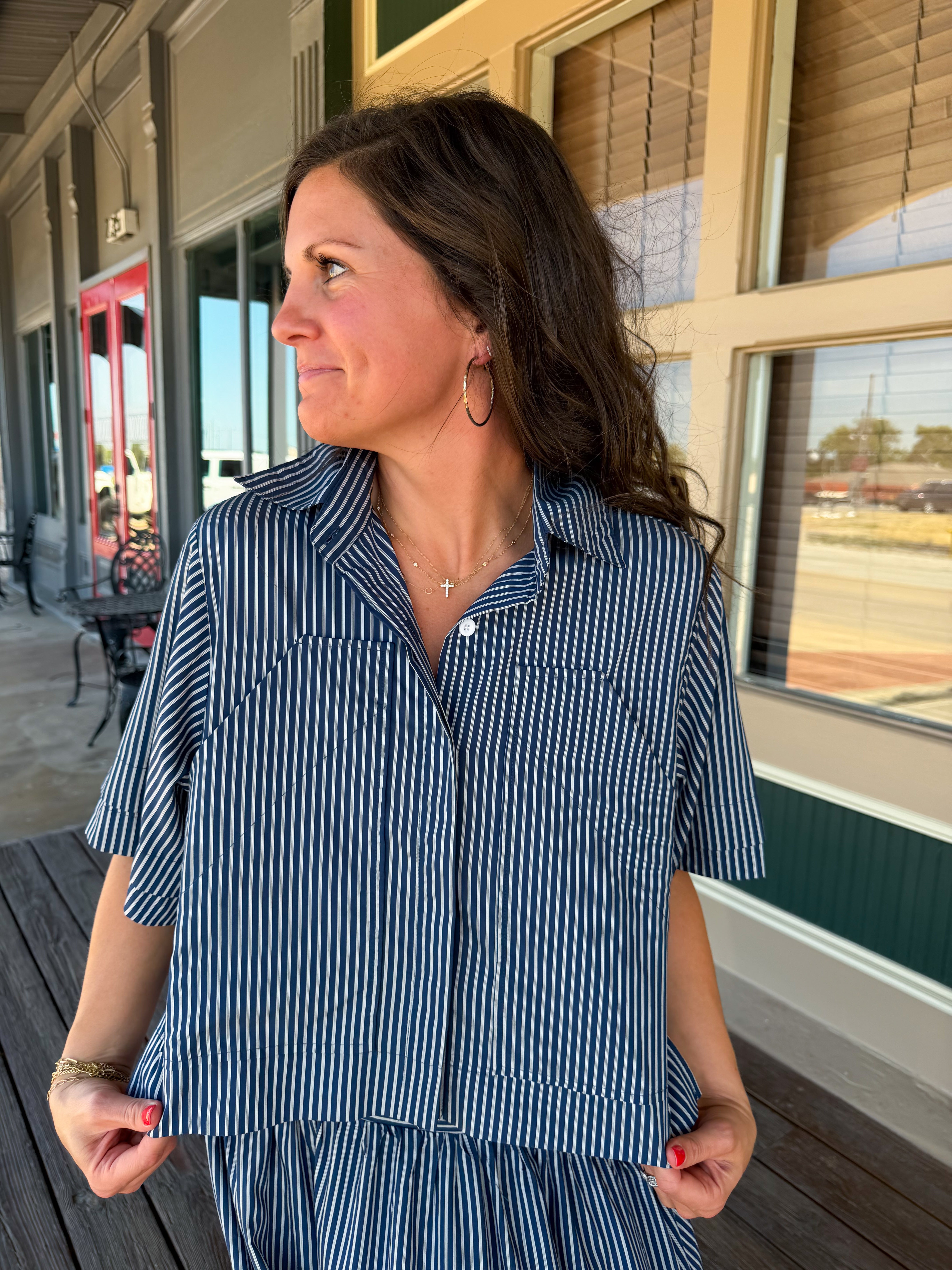 Rue Stripe Top