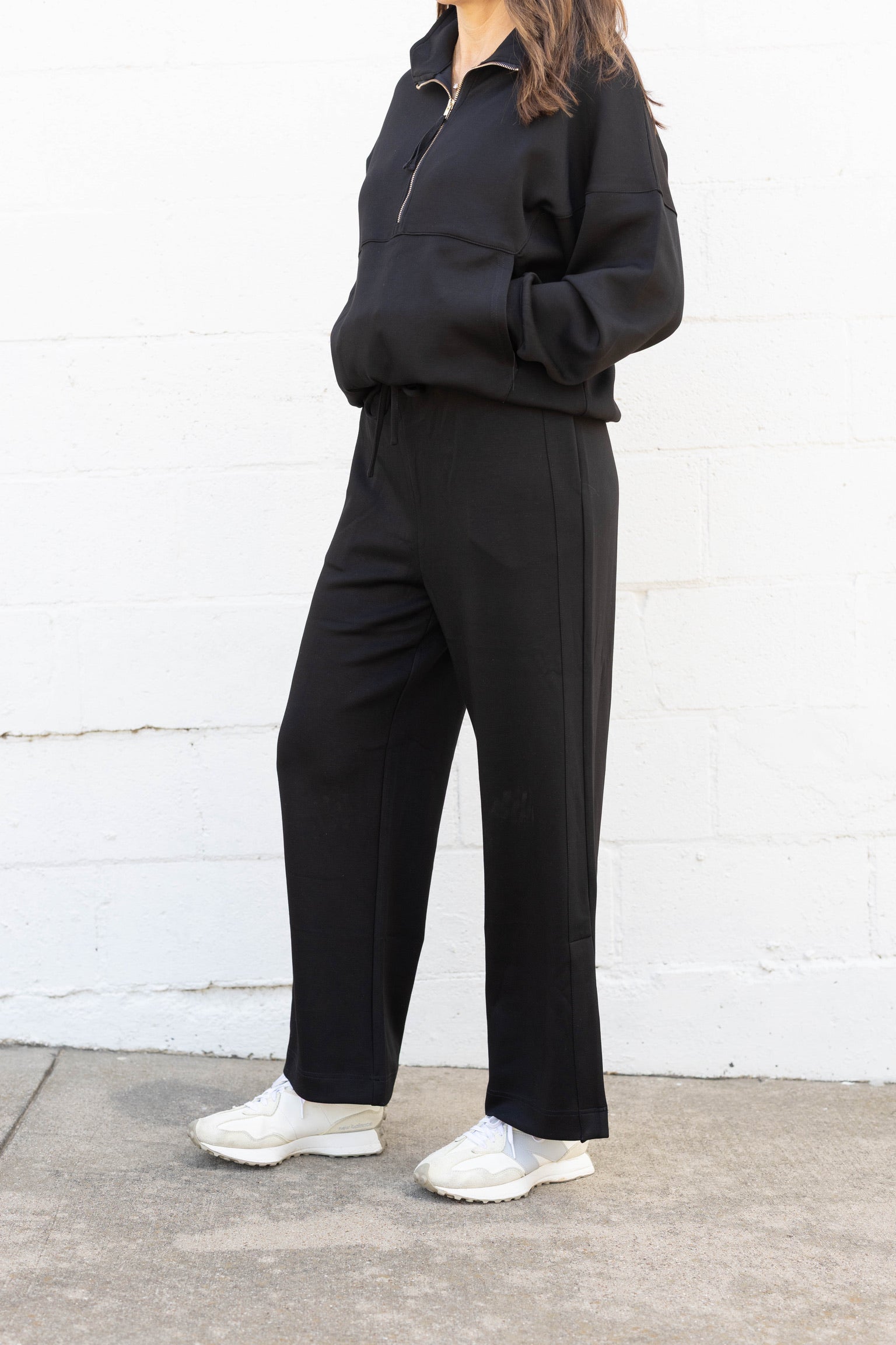 Black Butter Wide Leg Pants