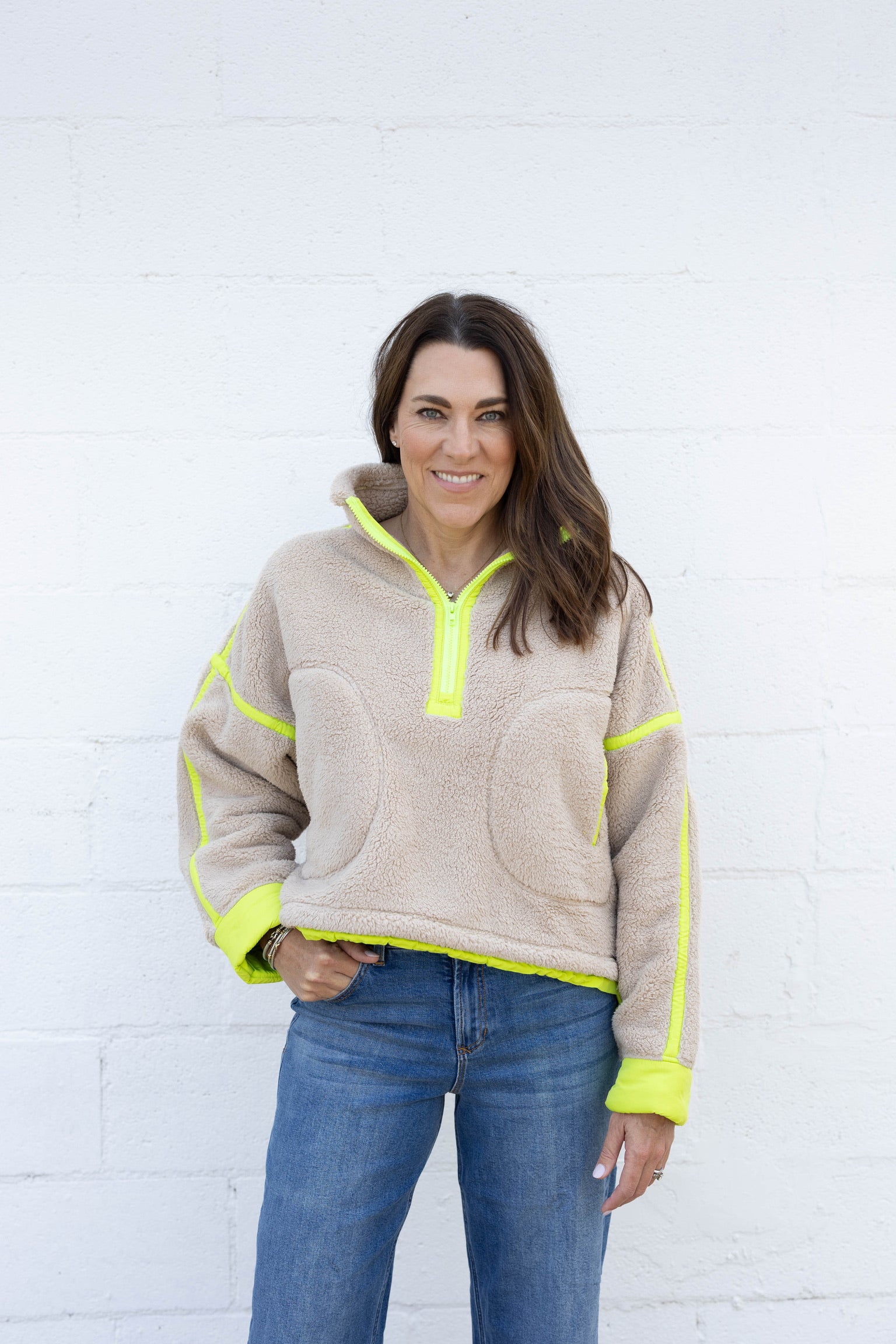 Etta Half Zip Fleece