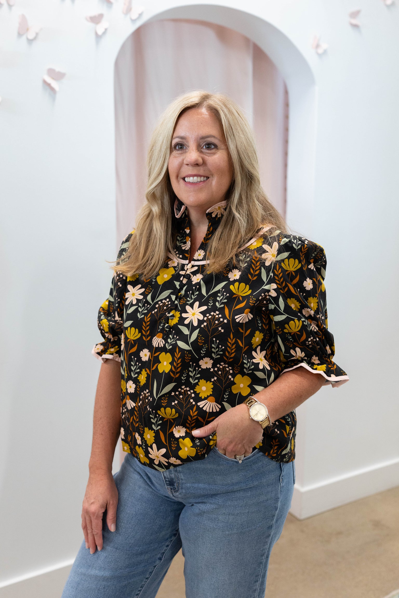 Lottie Wildflower Waltz Top