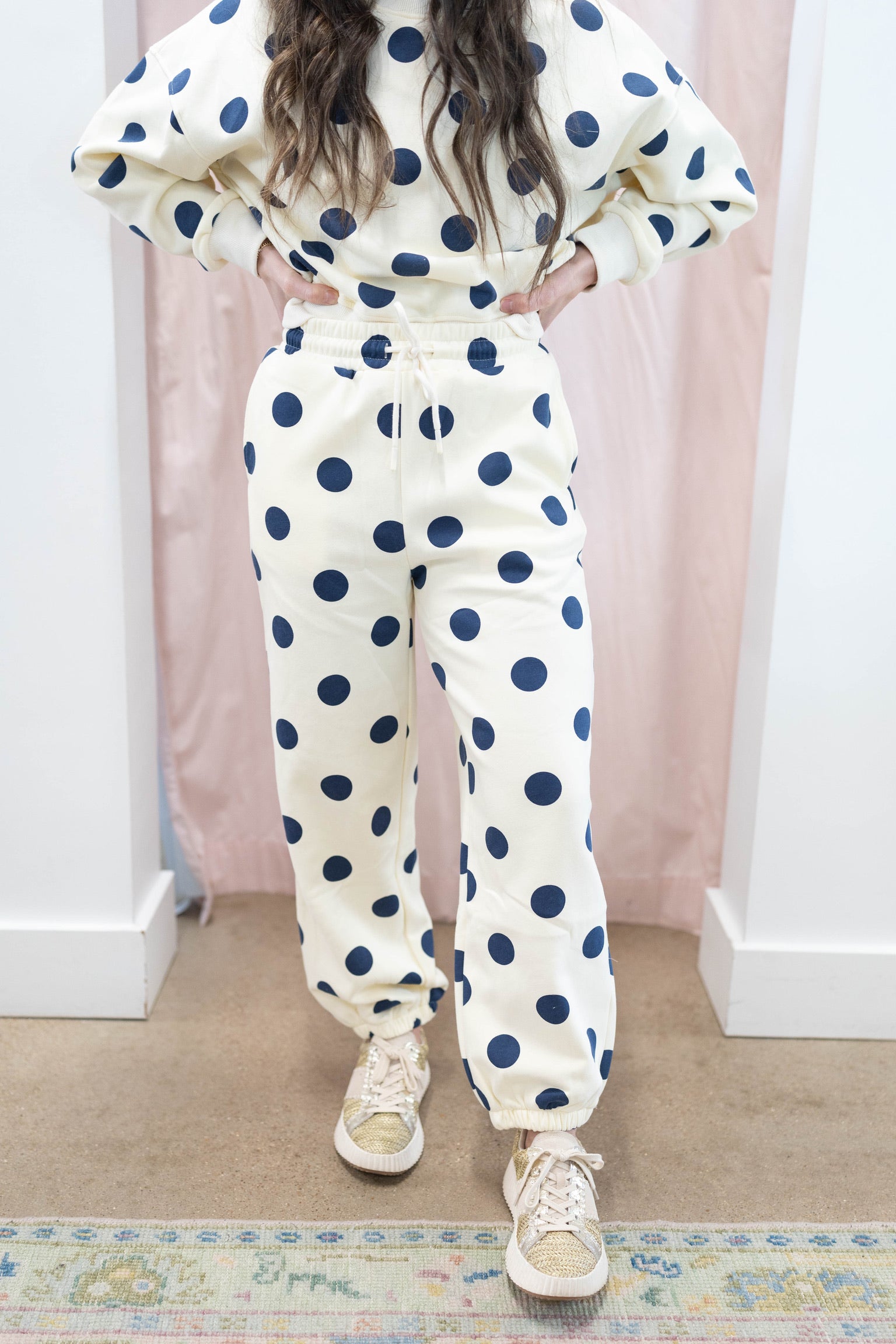 Polka Dot Sweatpants