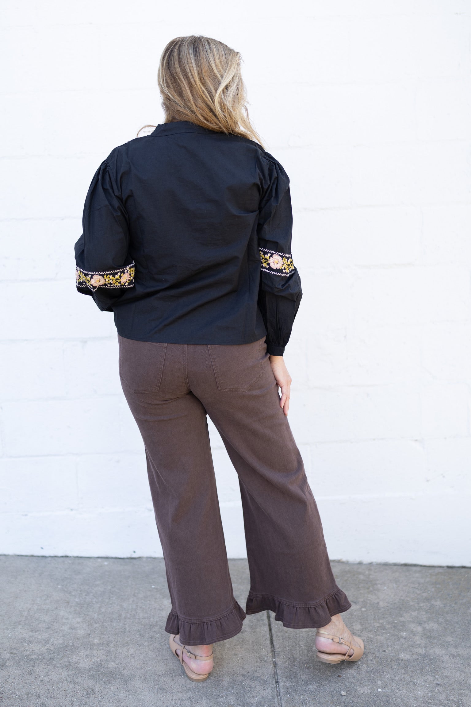 Eloise Embroidered Top