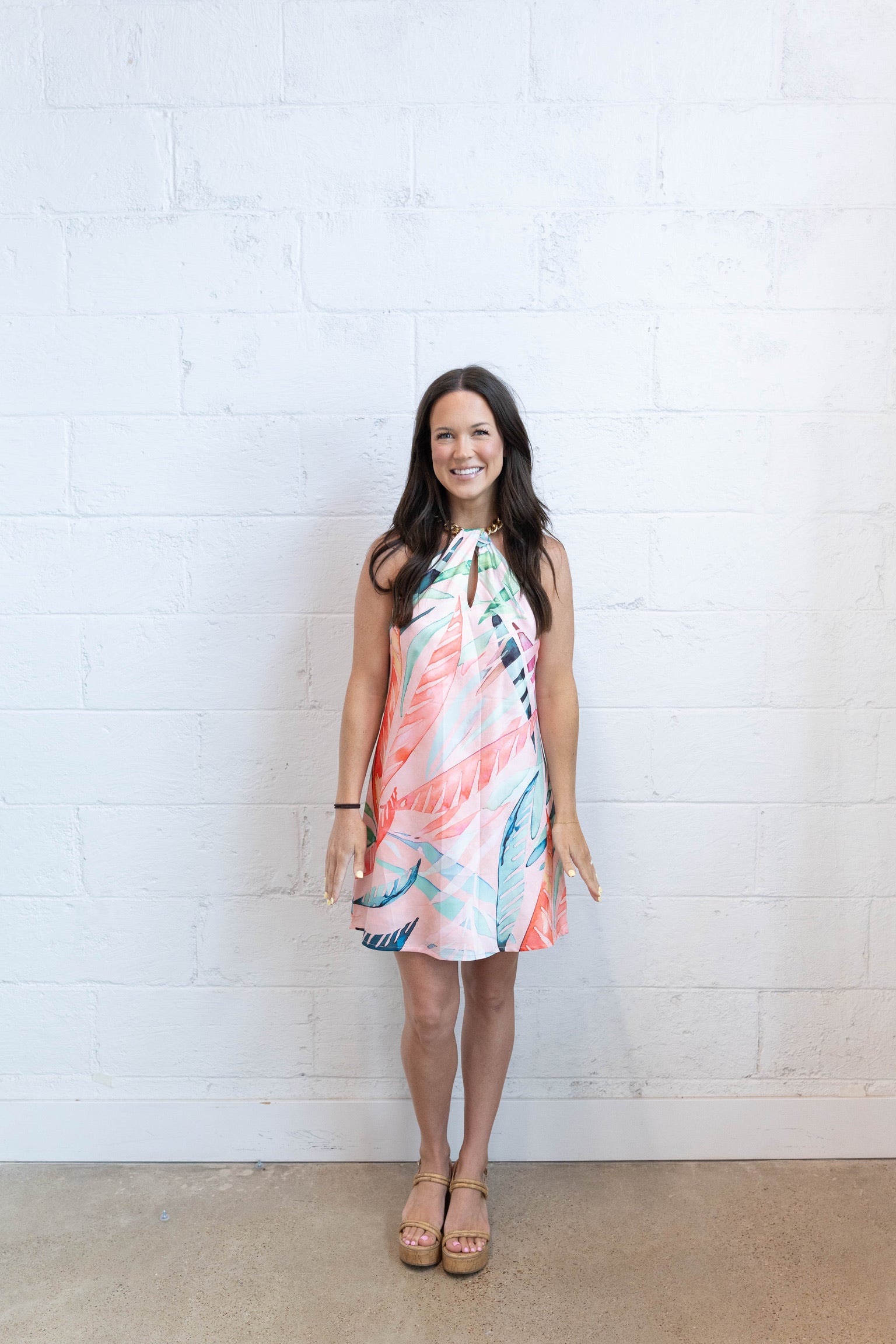 Elsa Sorbet Mini Dress