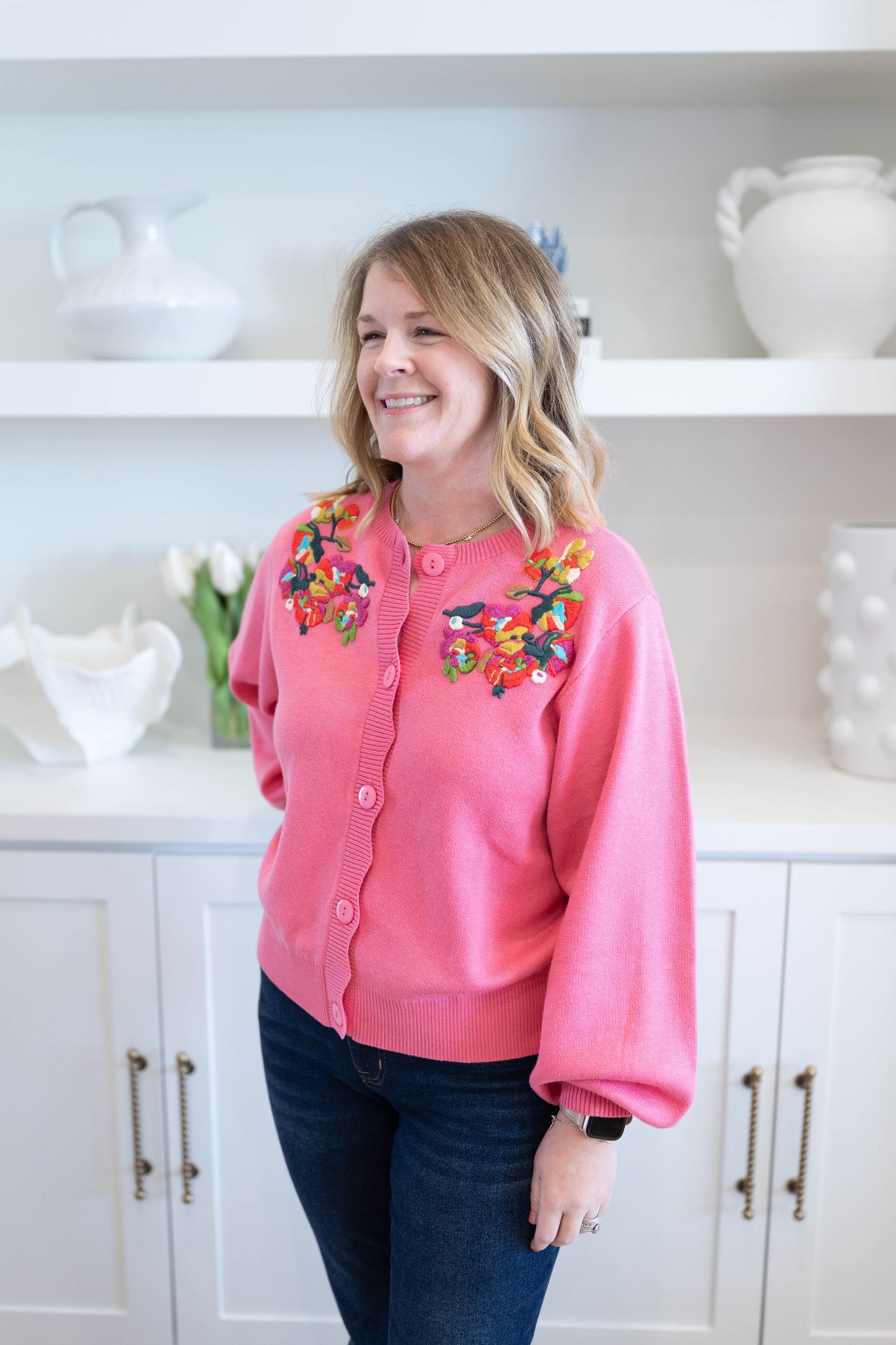 Colson Cherry Blossom Cardigan