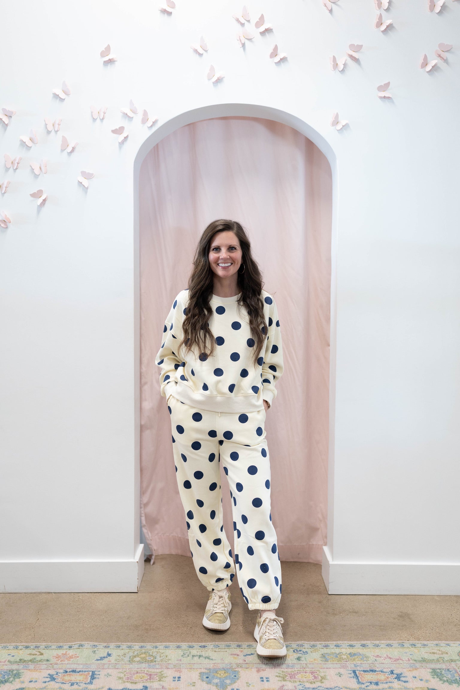 Polka Dot Sweatpants