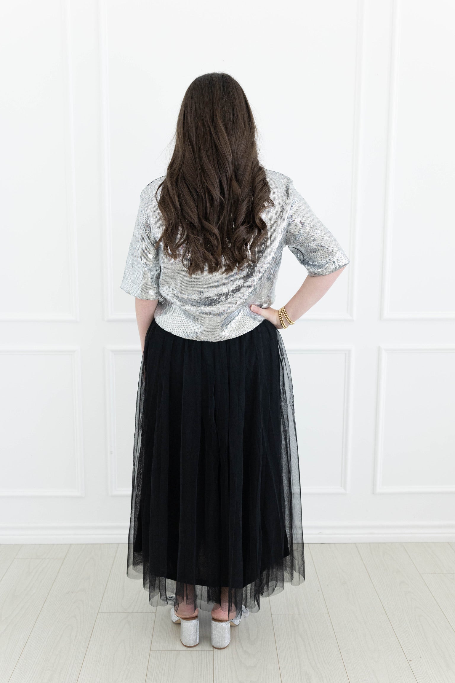 Cassidy Black Tulle Skirt