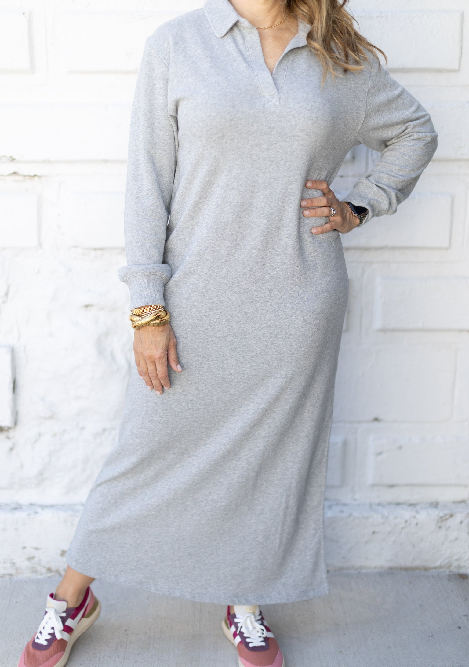 Aspen Maxi Sweatshirt Dress