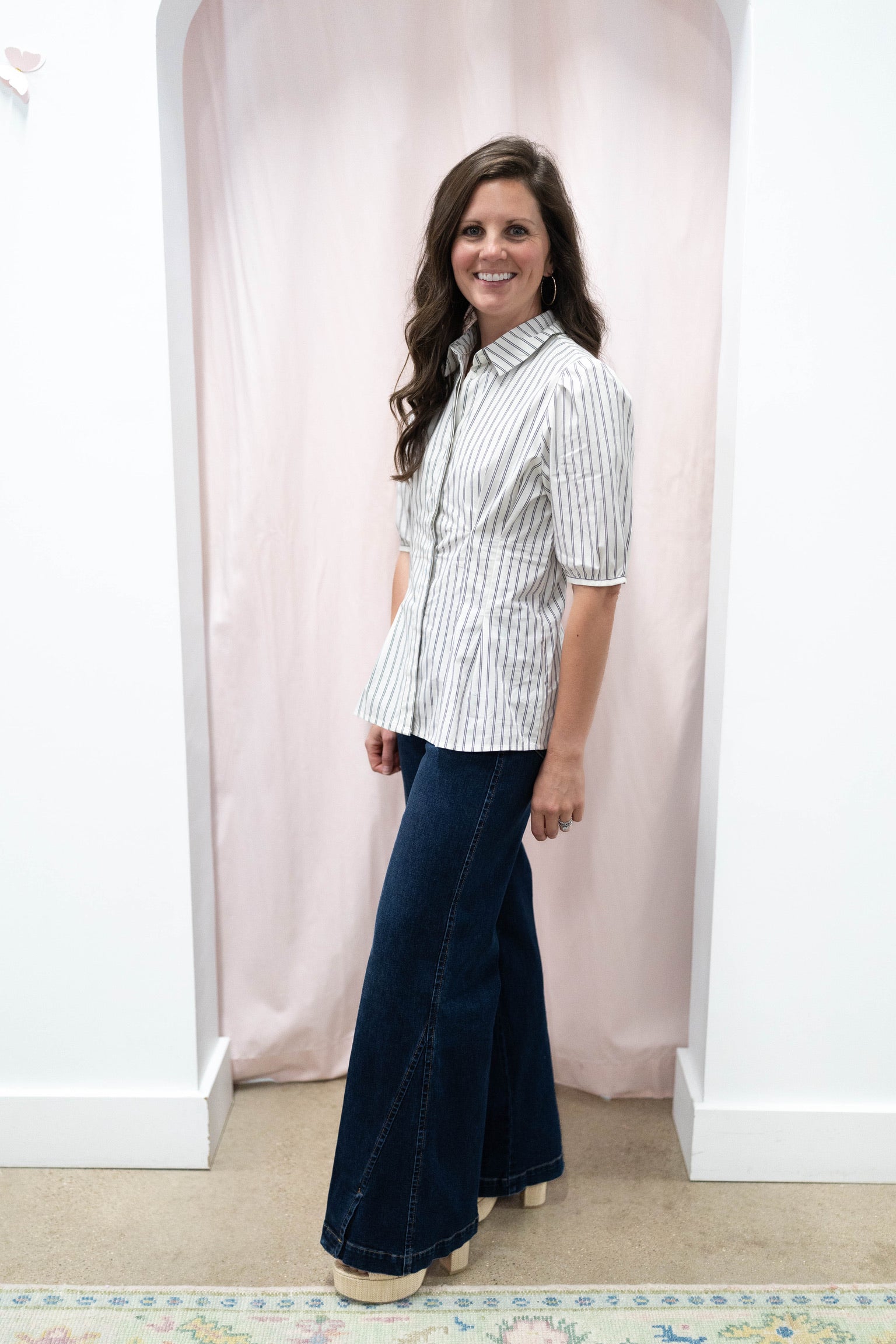 Jules Stripe Top