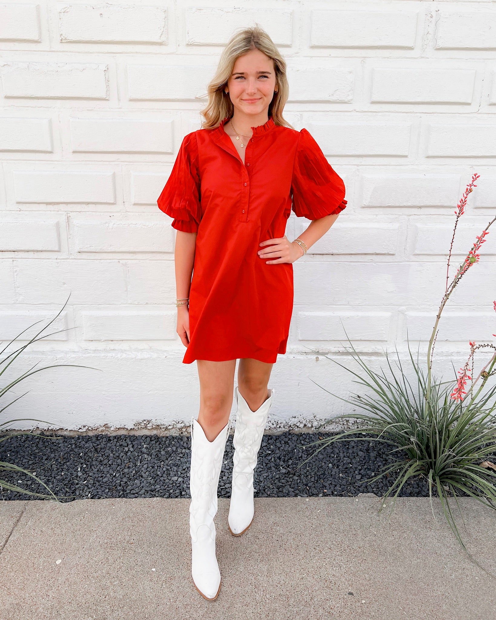 Ruby Red Dress