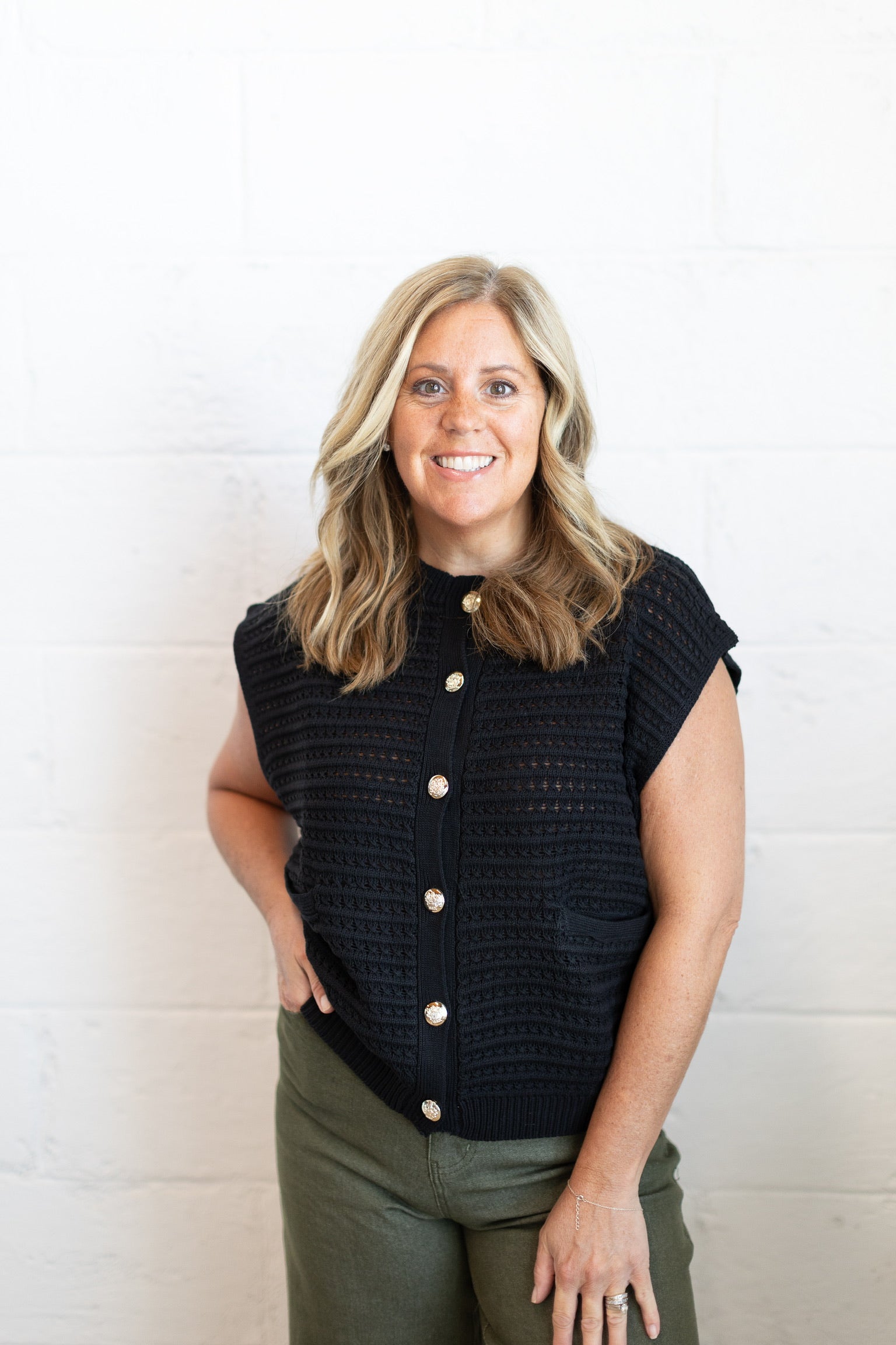 Georgie Black Sweater