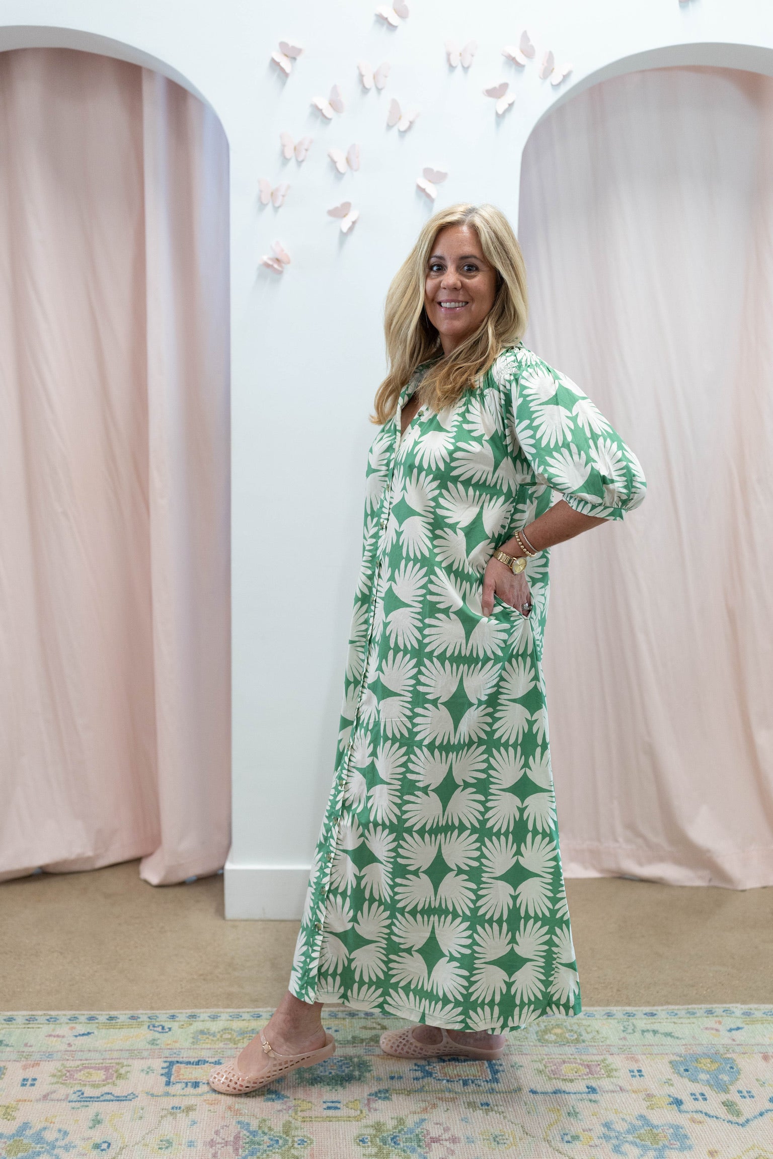 Viridian Tile Oasis Dress
