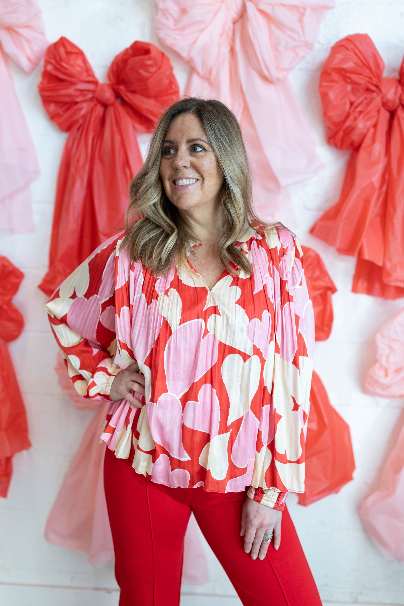 Juliette Heart Blouse