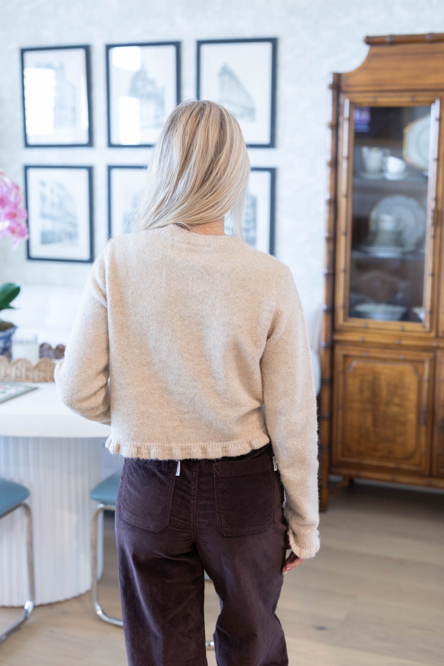 Marley Ruffle Cardigan