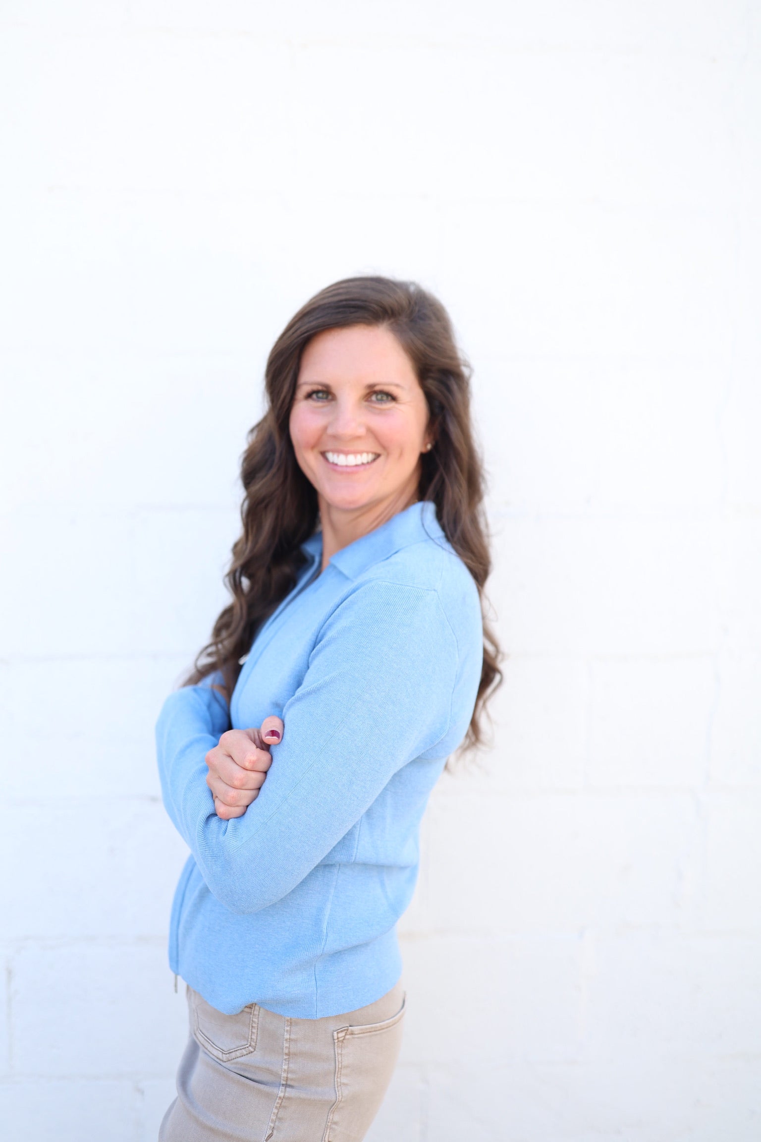 Della Blue Cardigan