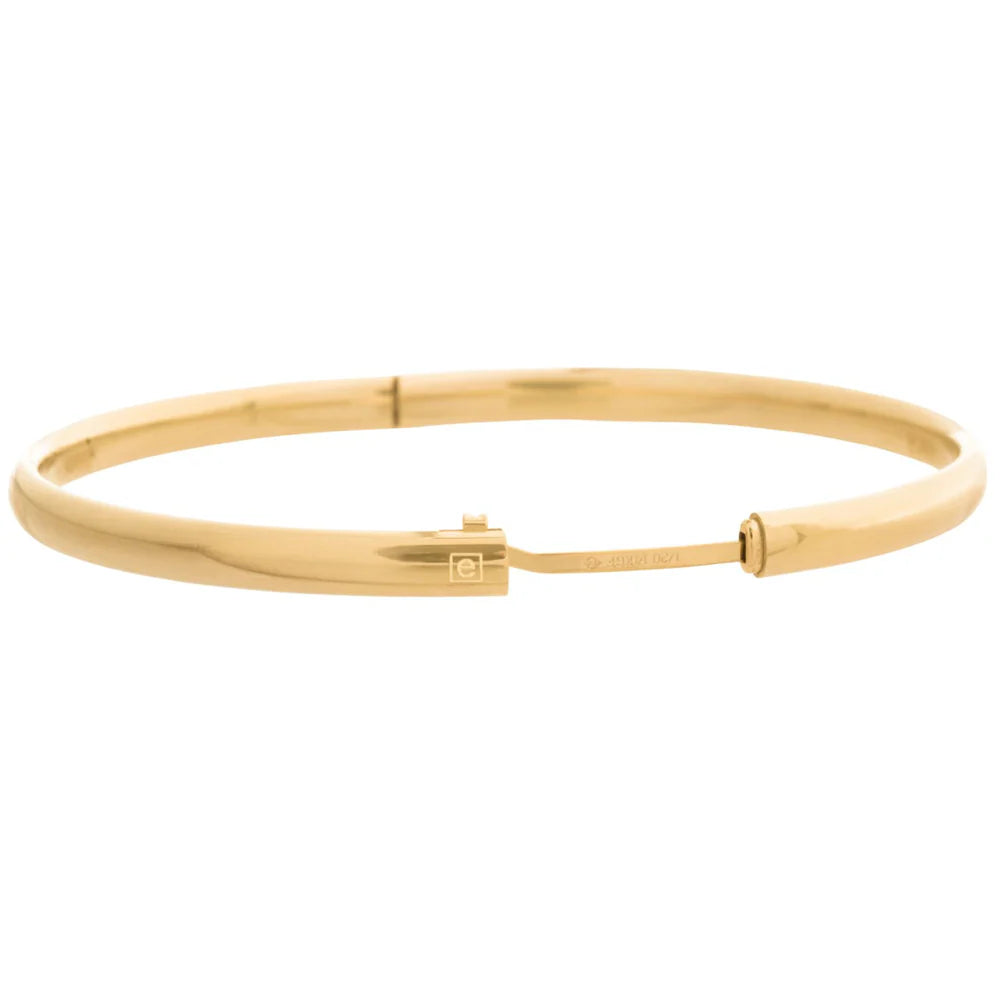 Cherish Gold Bangle Bracelet Small - BCHSMG